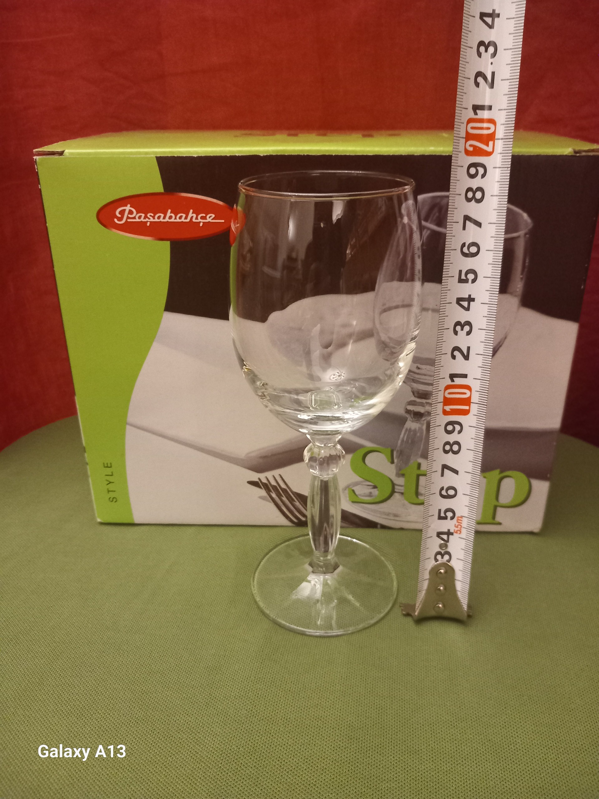 گیلاس پاشا باغچه ترکیه/ جام مدلstep/ دست6عددی