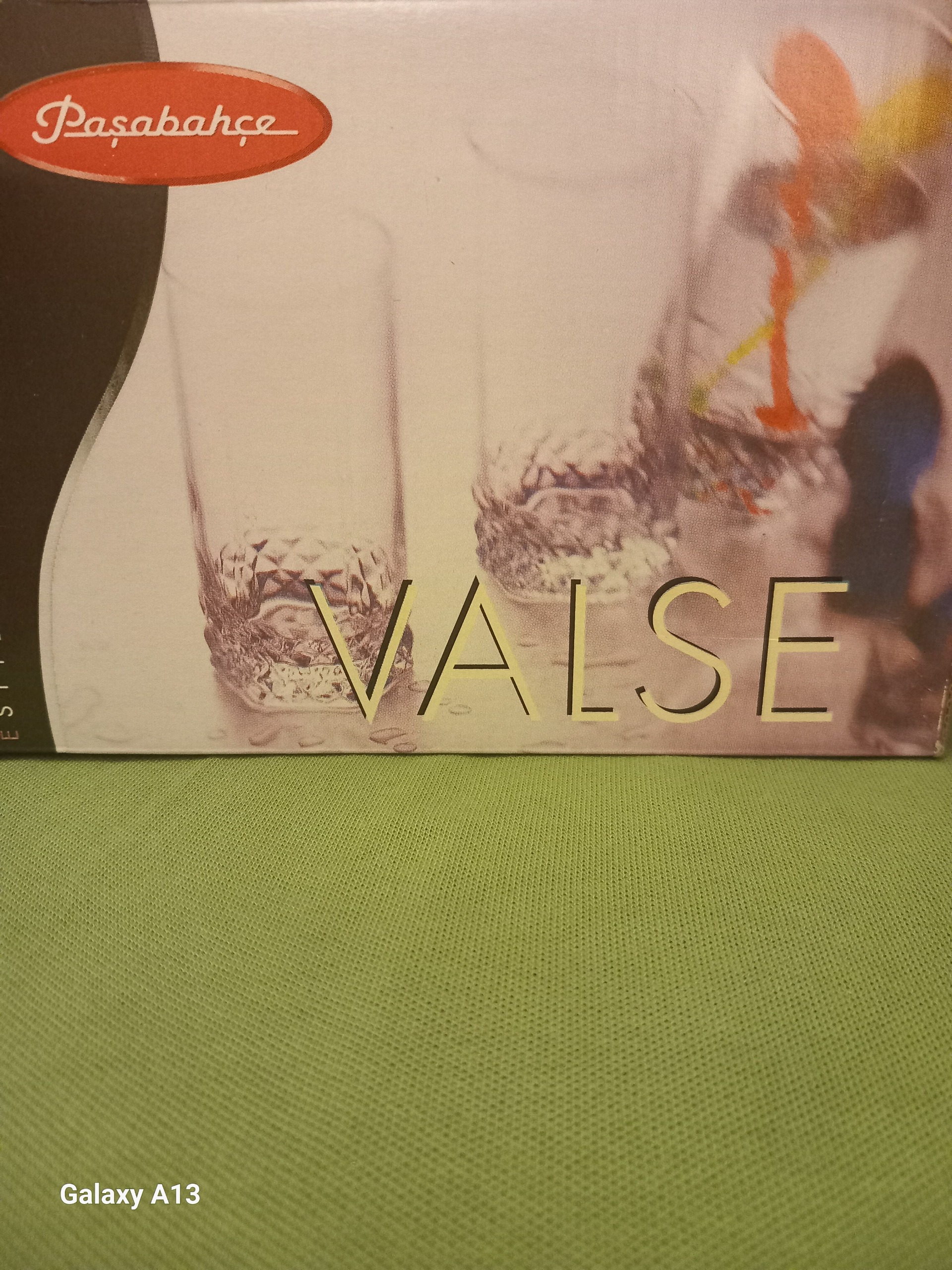 لیوان پاشا باغچه ترکیه/ مدل VALSE/ دست 6عددی