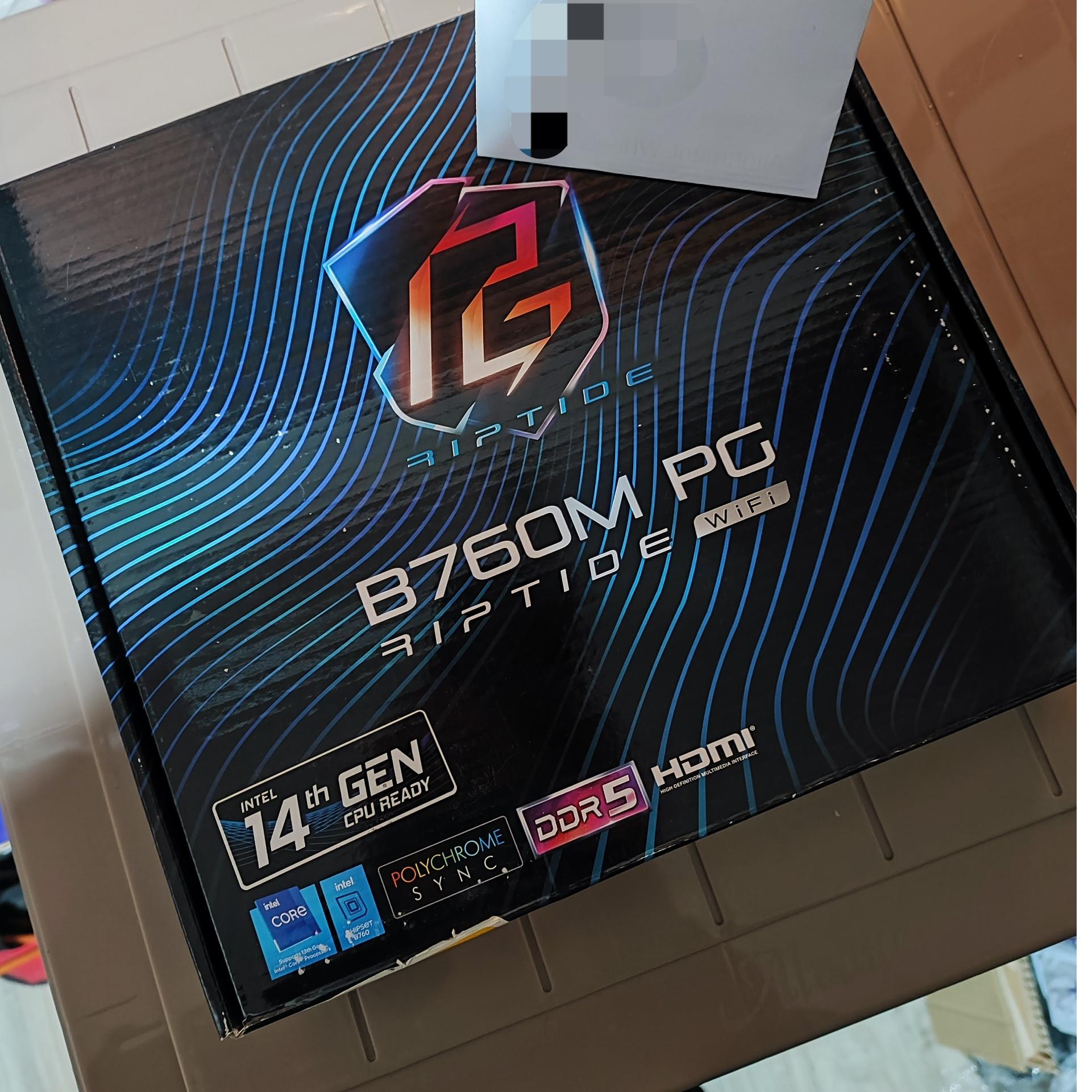 ASRock B760M PG Riptide Wifi D5