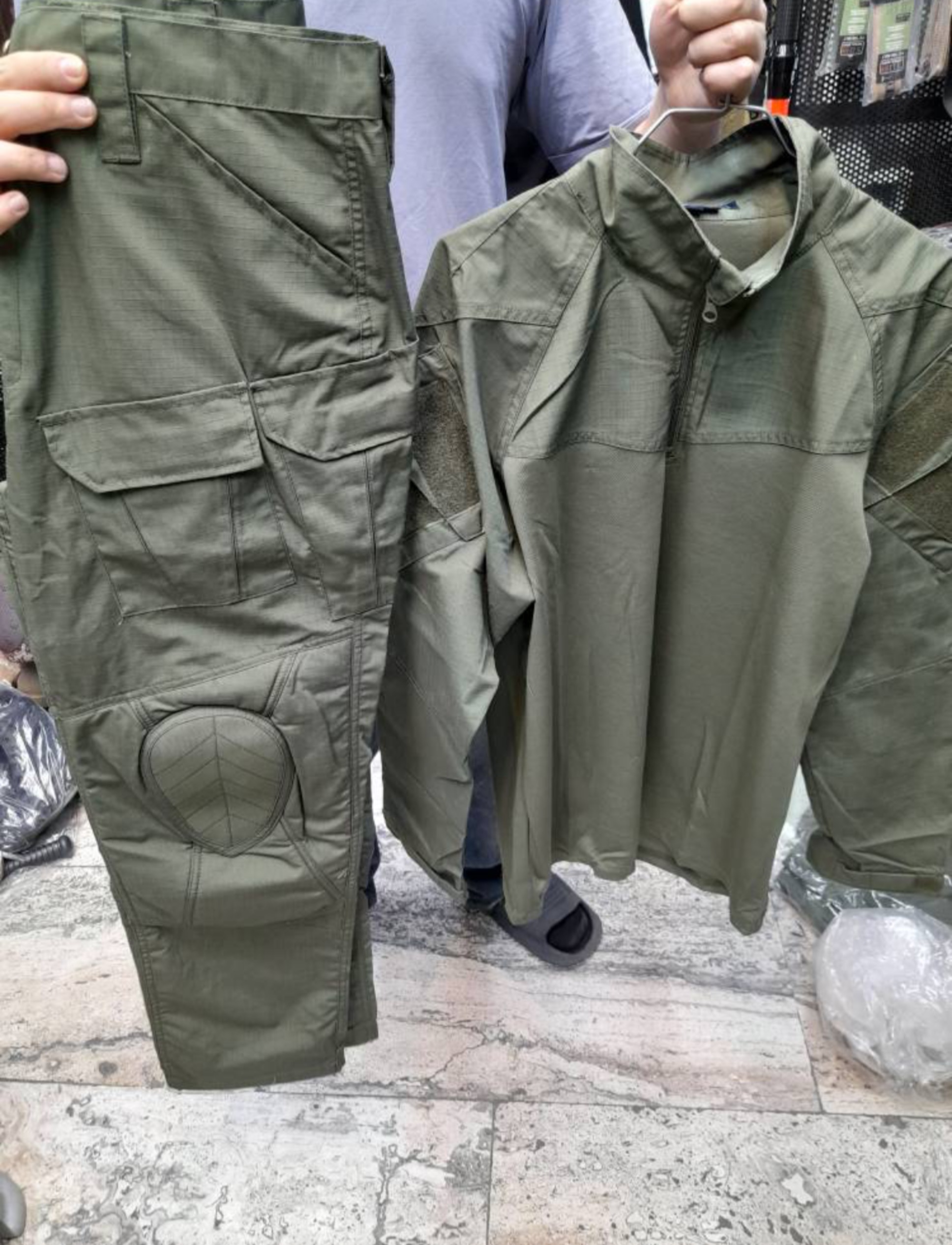 سِت مسیف و شلوار ضربه گیر دار وارداتی