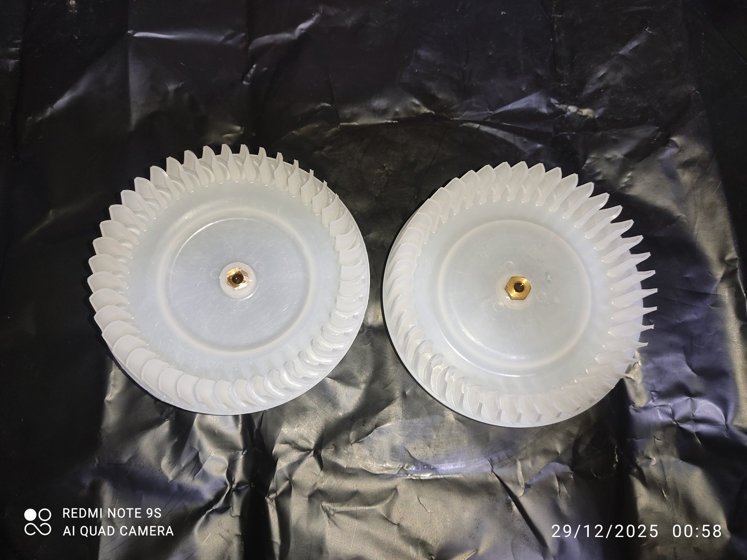 پروانه چپ و راست فن های دوقلو اصلی نو