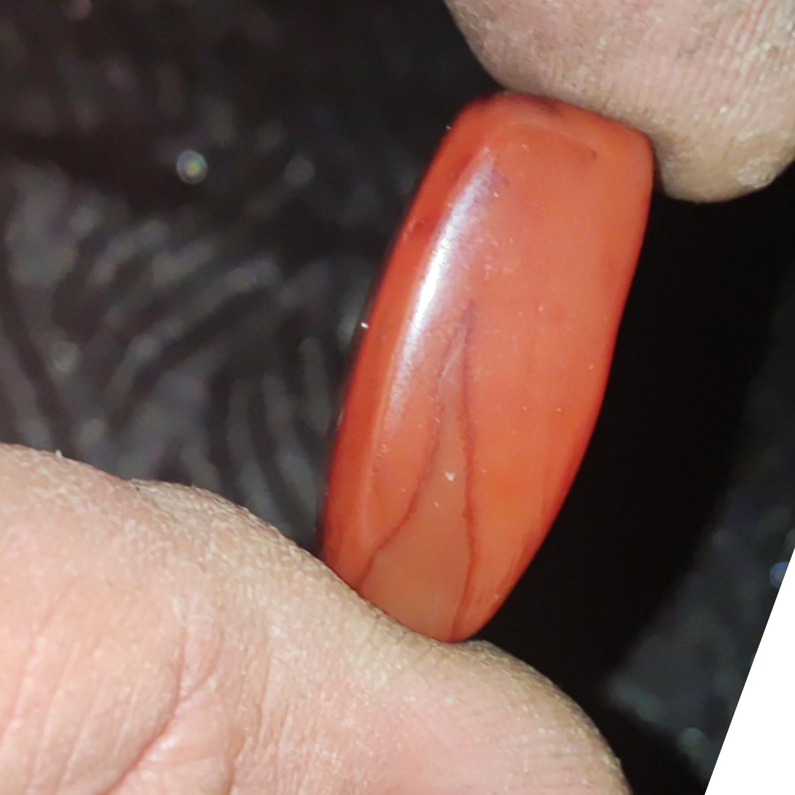 مهره عقیق لول قدیمی