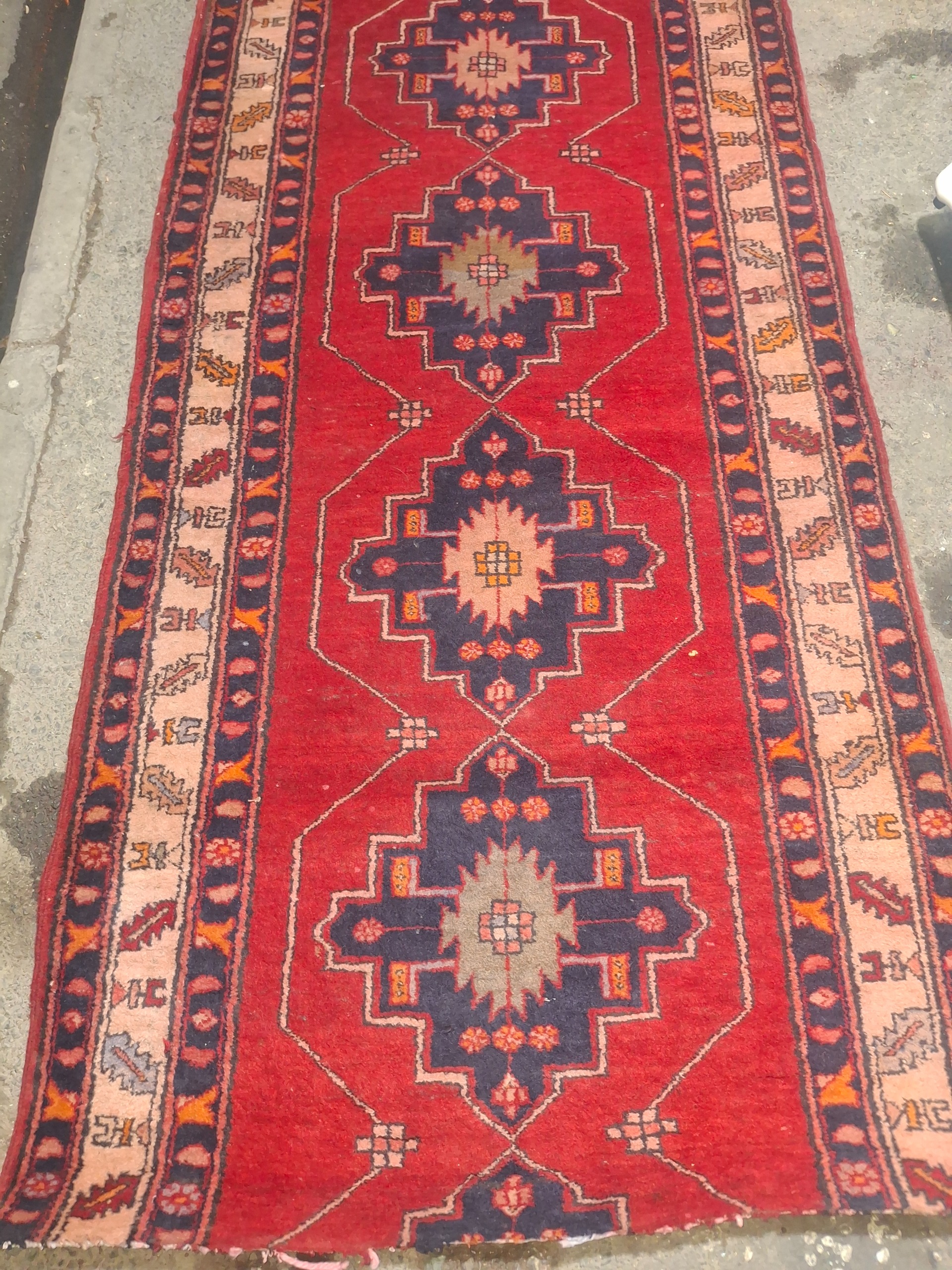 فرش کناره دستبافت