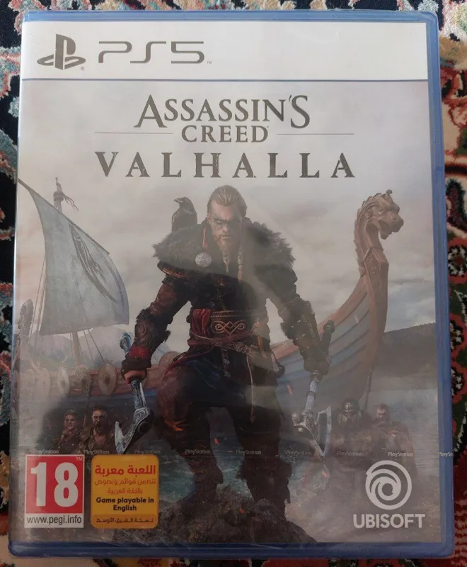 بازی assassin valhalla ps5 اکبند