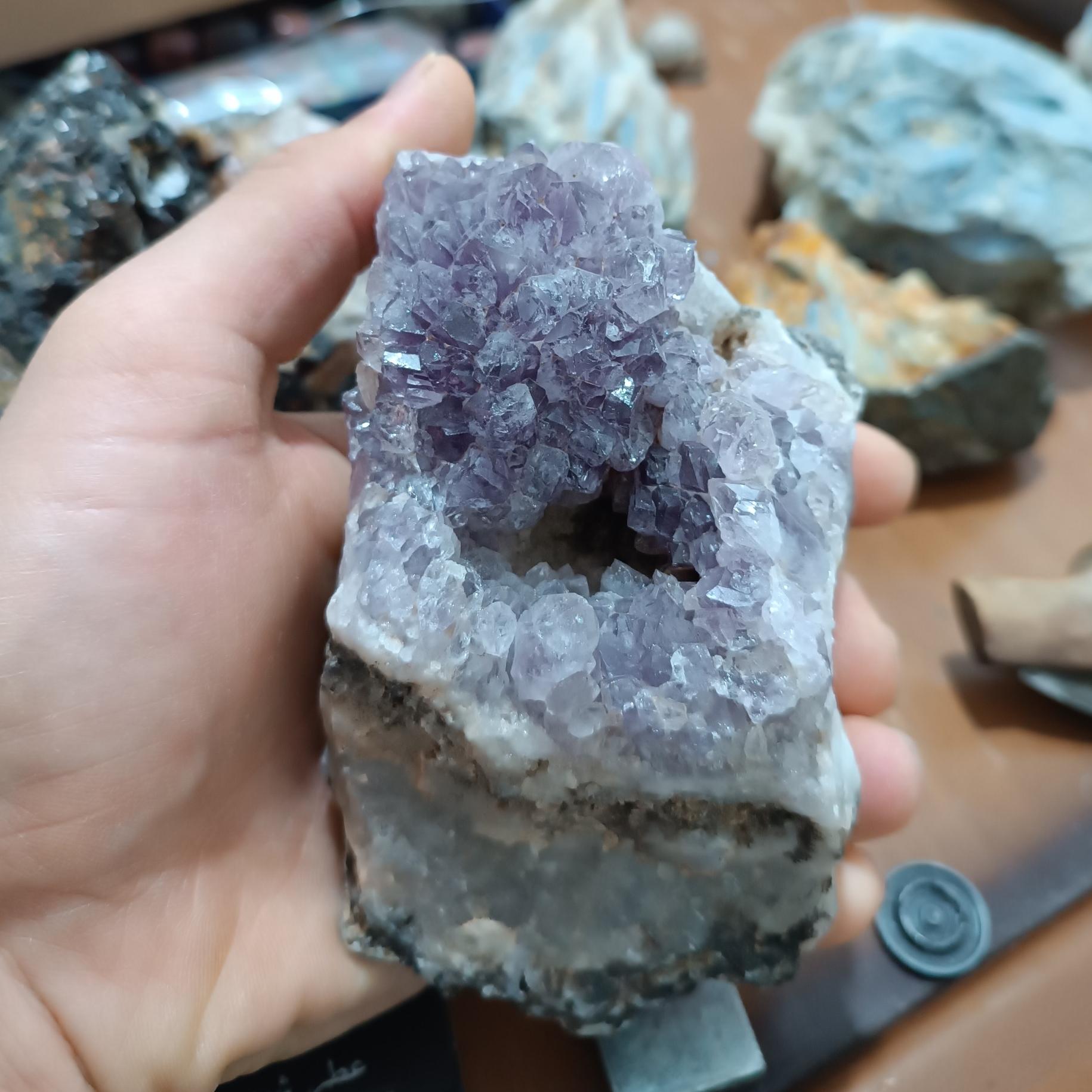 سنگ راف آمیتیست
