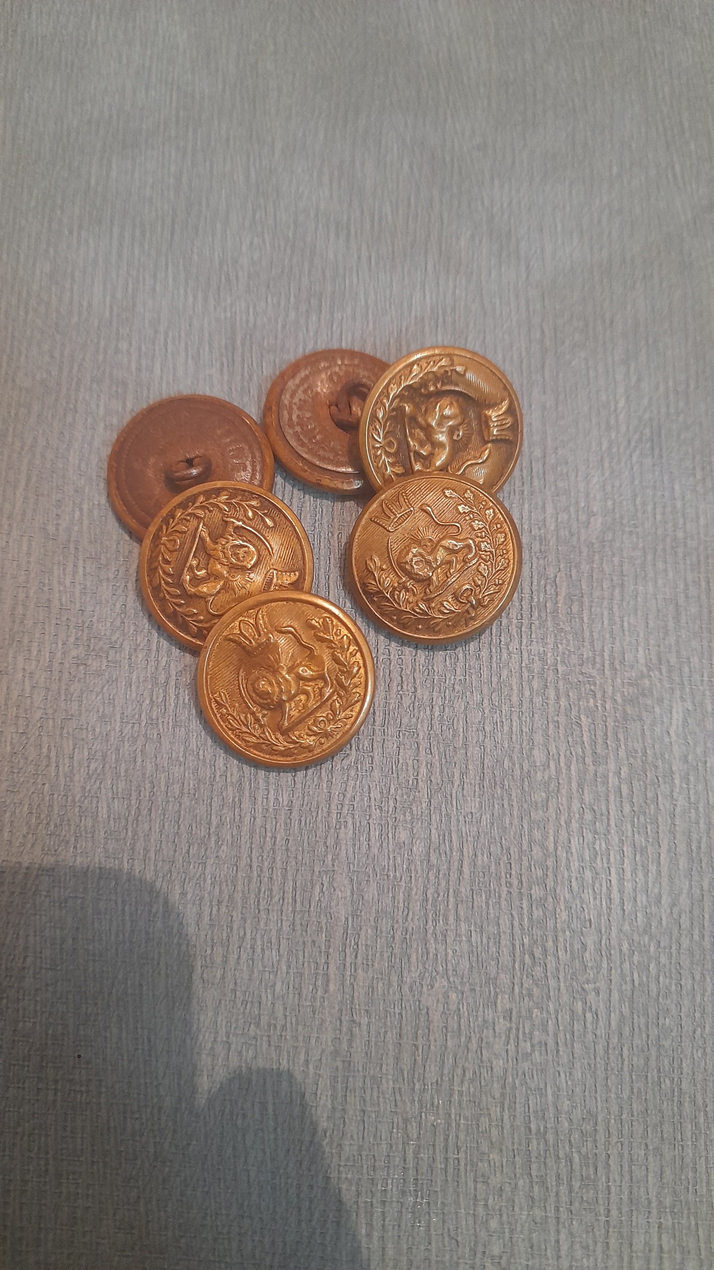 دکمه ،کمیاب زیبای شیرو خورشید