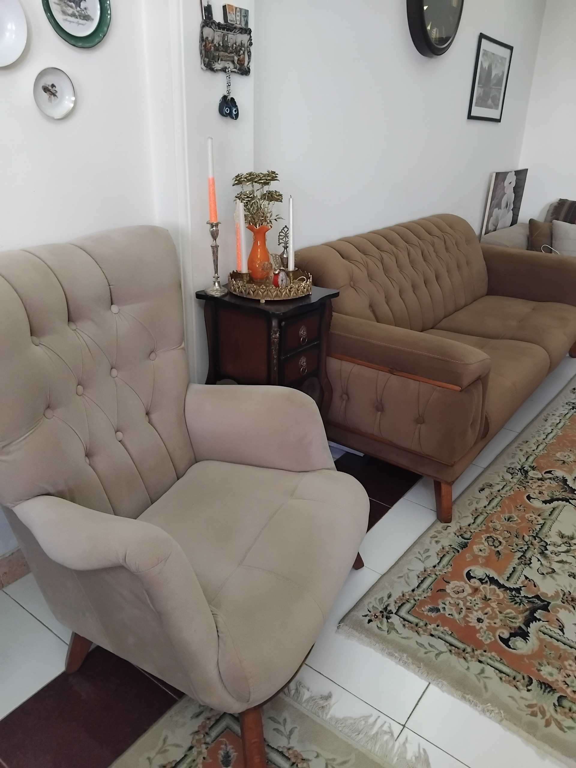 مبل 8نفره مدل چستر، ساخت سفارشی با چوب نراد