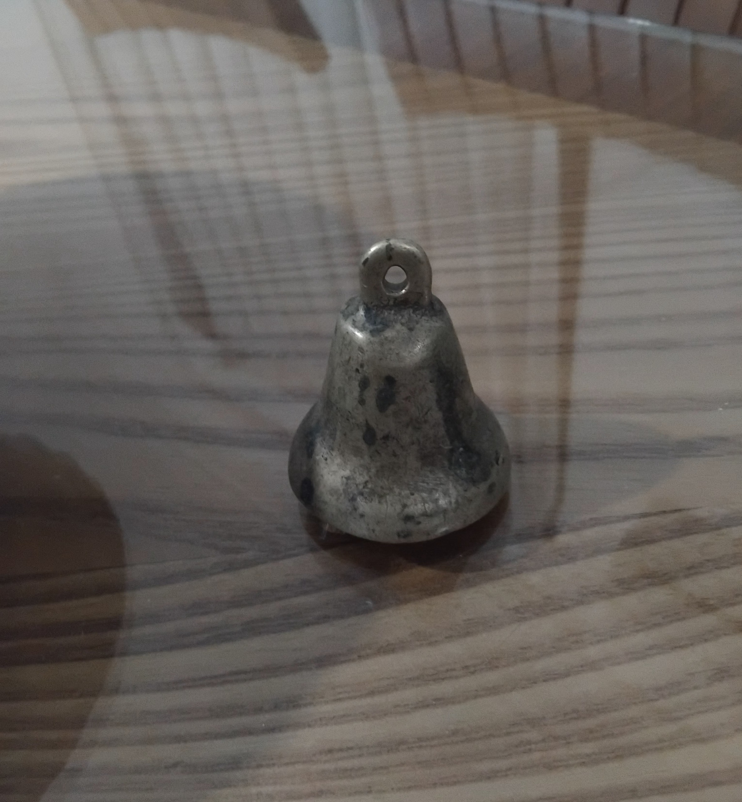 زنگوله ی گرد برنجی 6سانتی