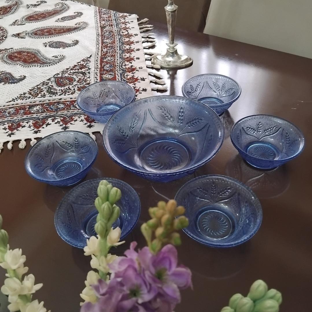 آجیل خوری یا انارخوری هفت پارچه قدمت پهلوی