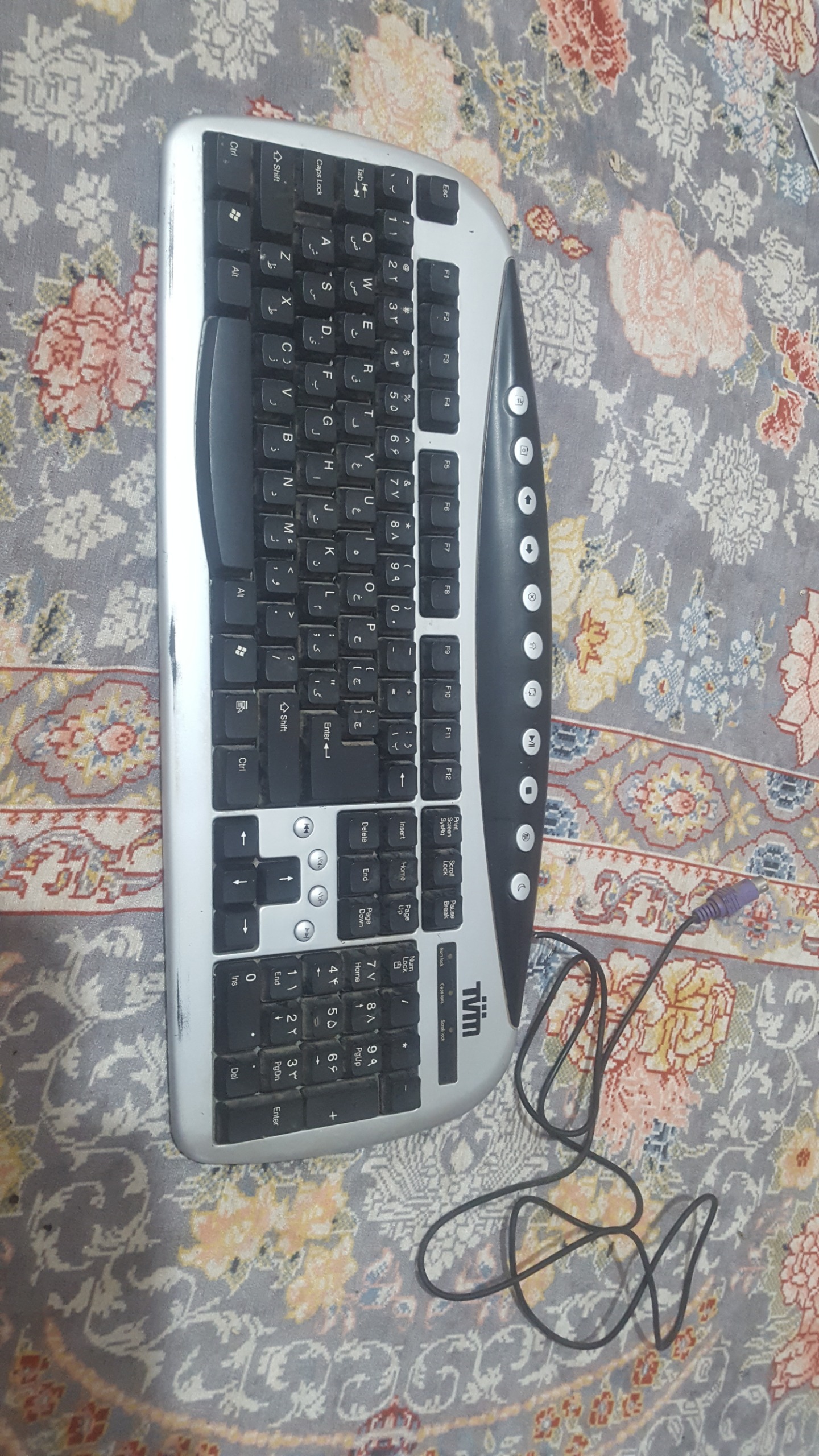 کیبوردtvm تست شده سالم وps2