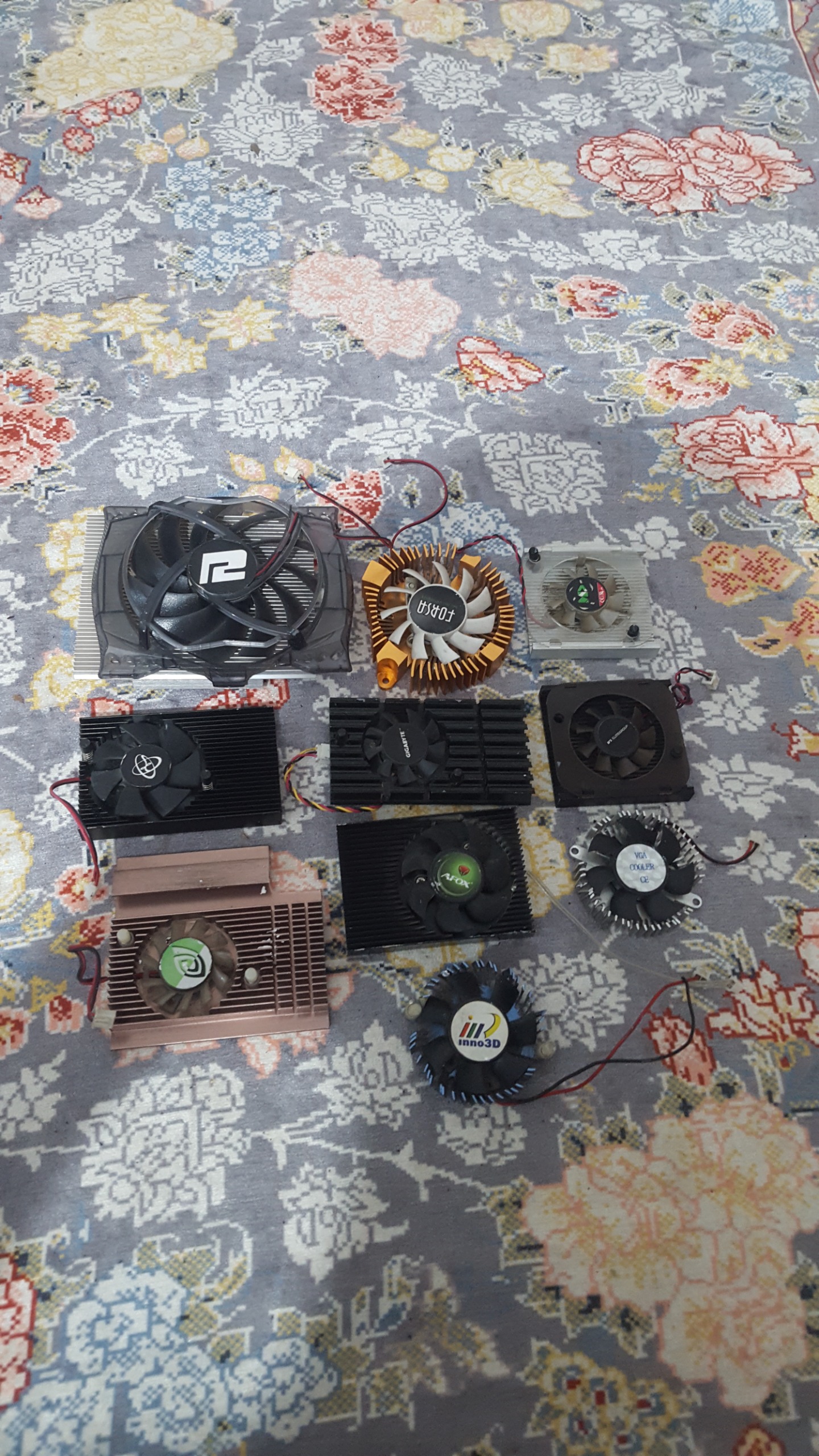 پک 10 عددی فن کارت گرافیک