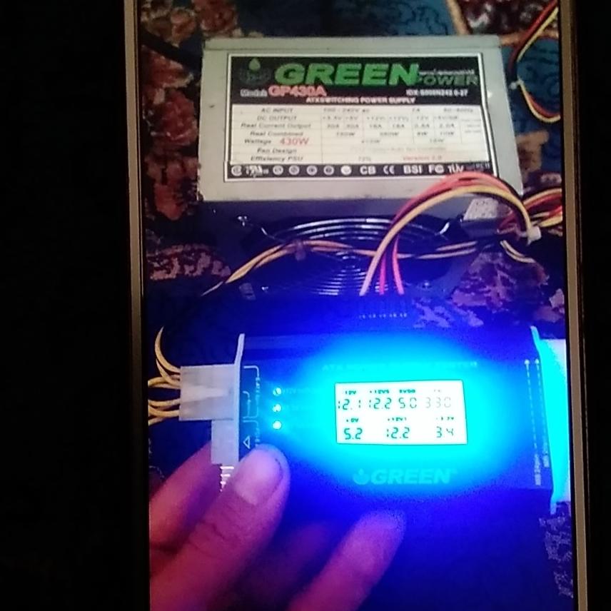 پاور گرین430 وات گرین تست شده سالم