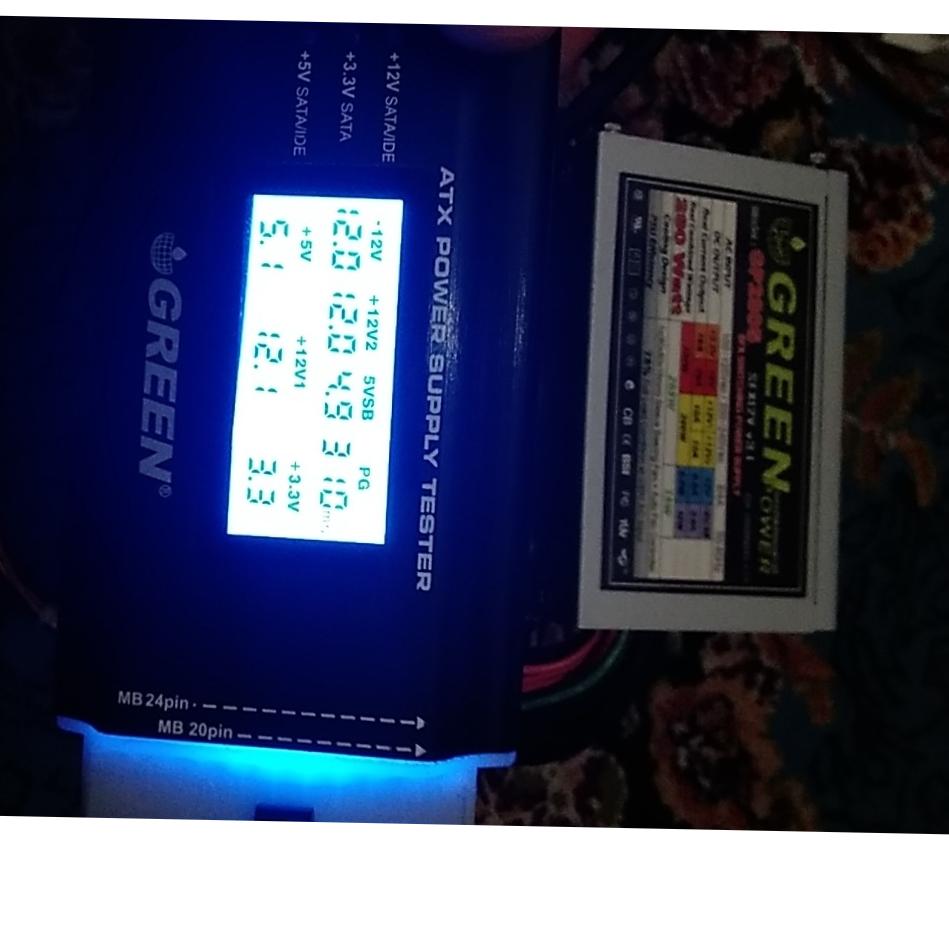 پاور مینی گرین 280 وات پلمب در حد نو