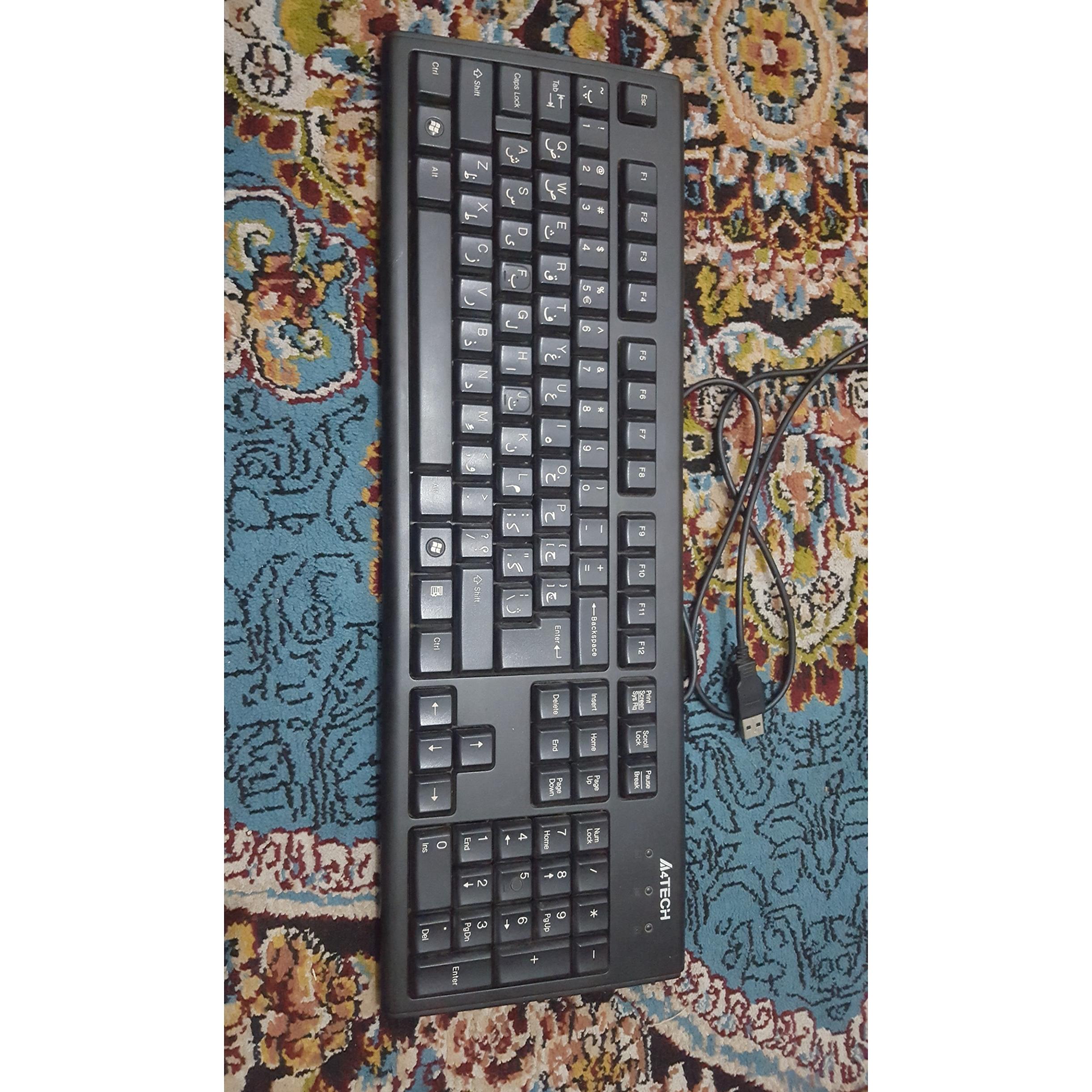 کیبورد A4techو usbدار مدل kr-83
