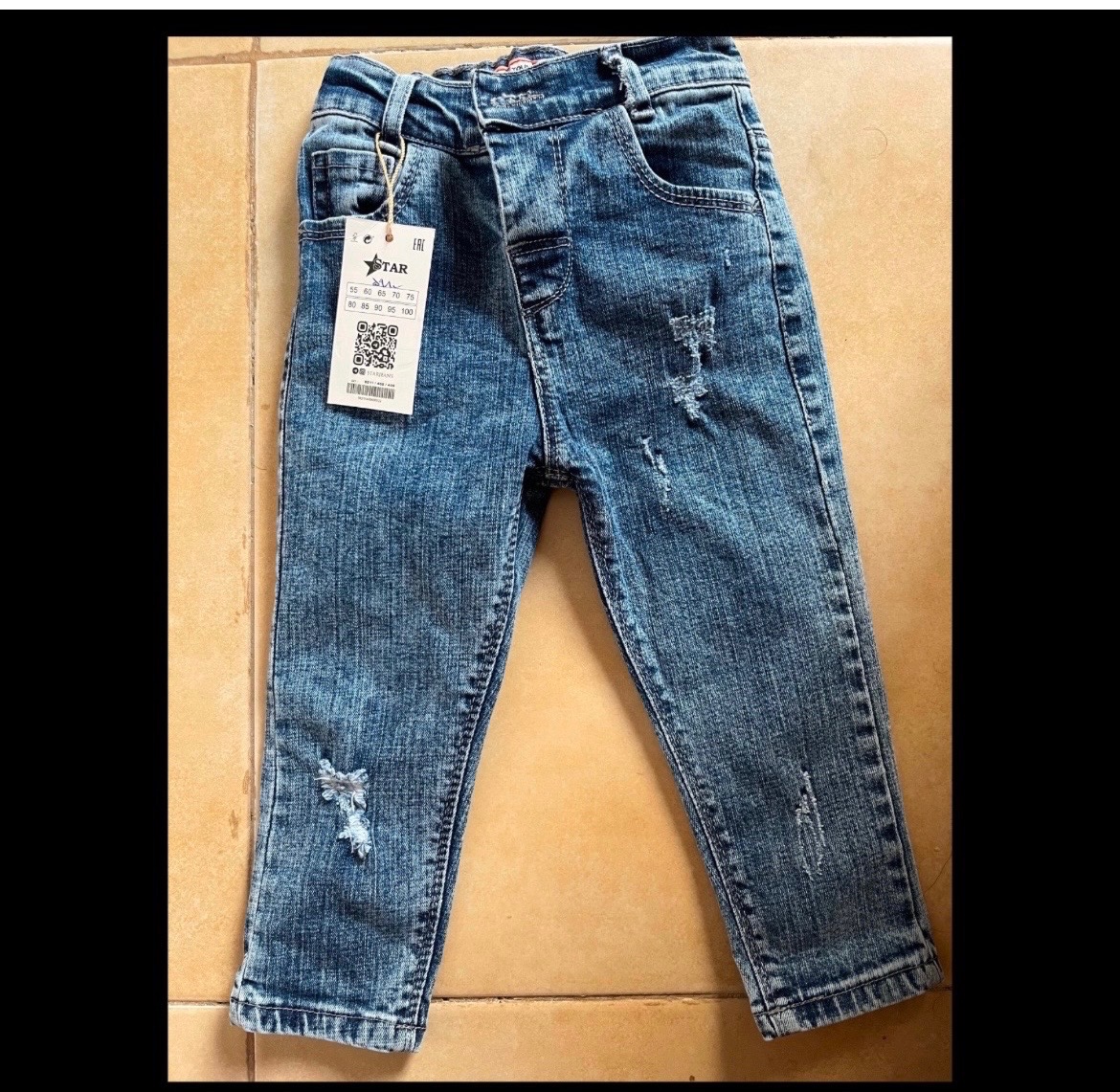 شلوار جین بچه گانه نو خارجی