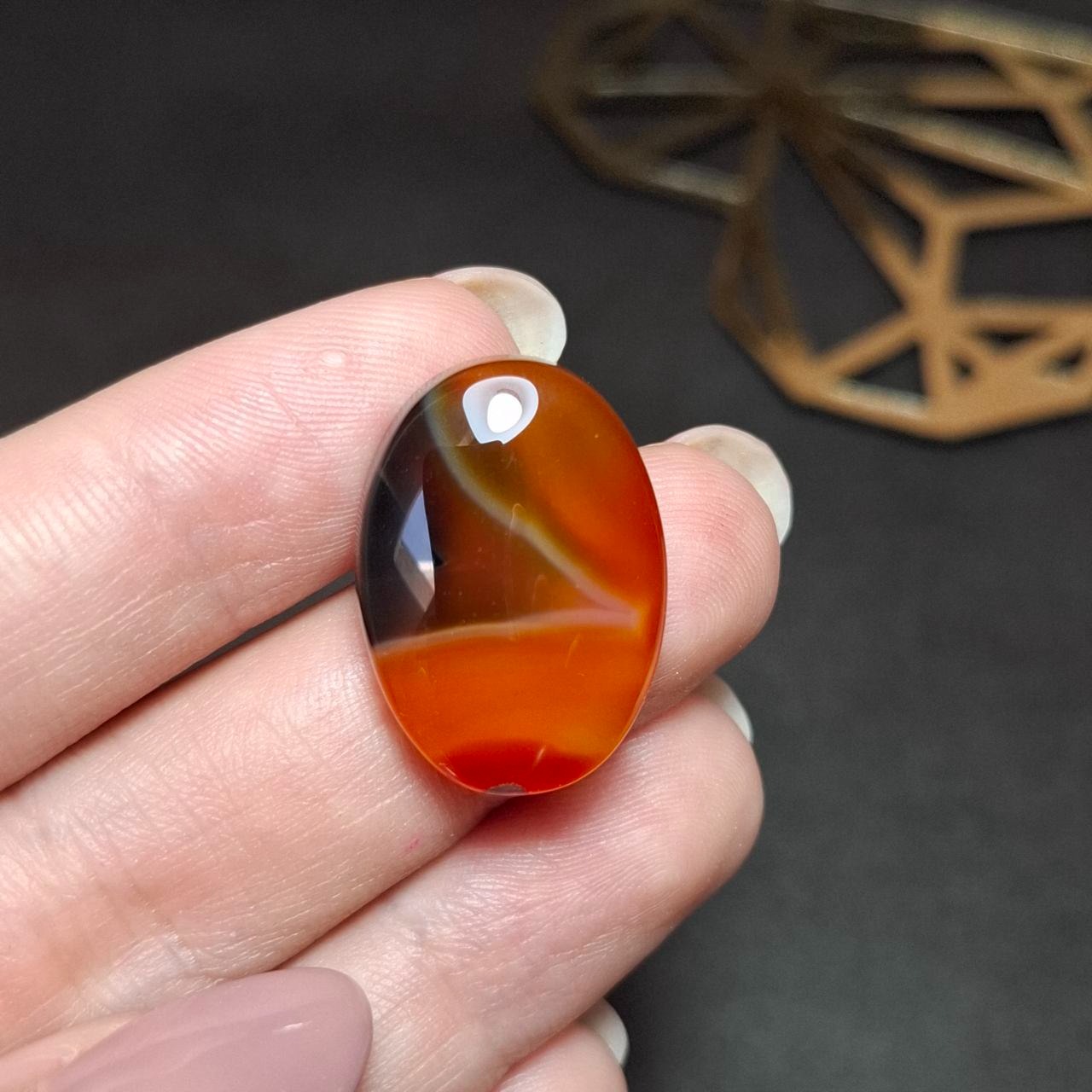 نگین سنگ عقیق معدنی خراسانی کد10425