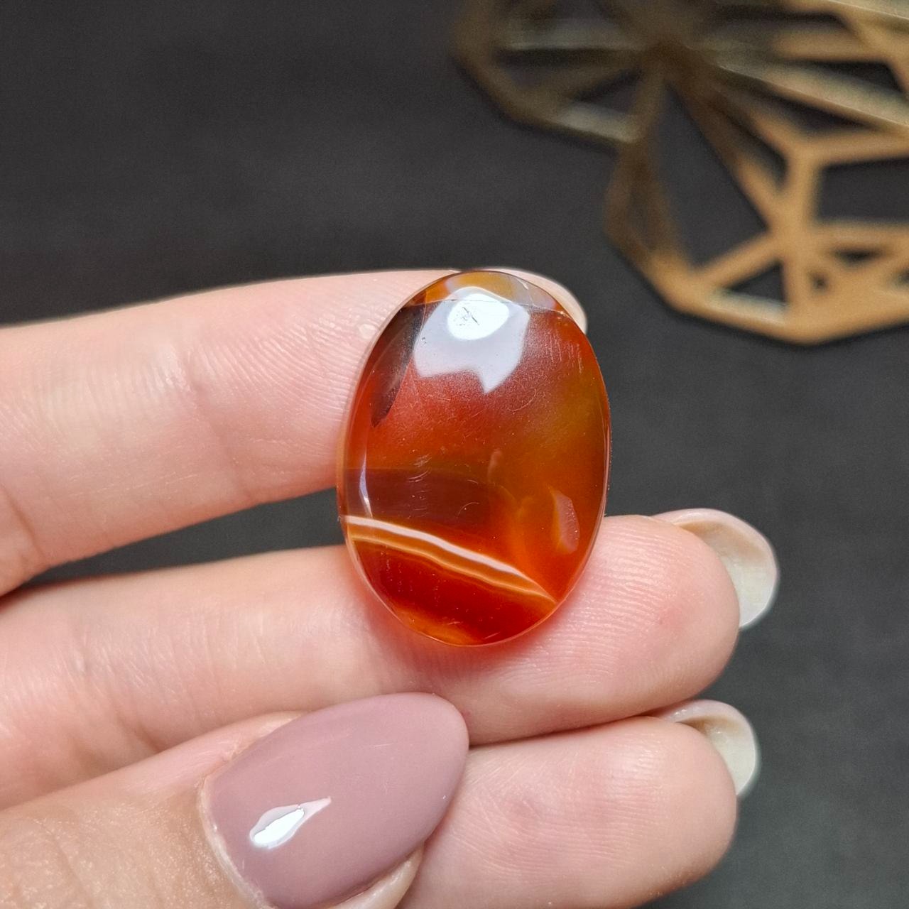 نگین سنگ عقیق معدنی خراسانی کد10428