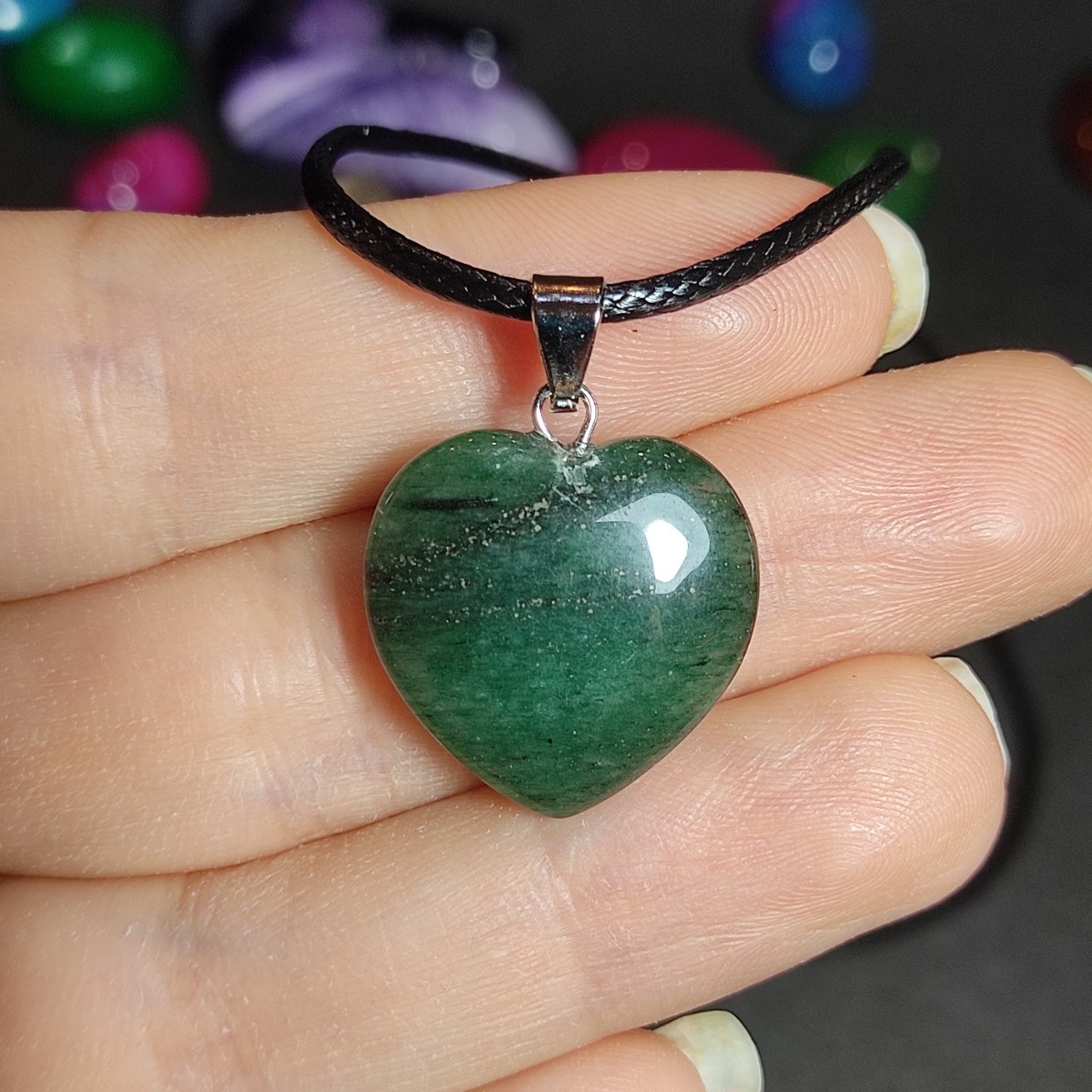  گردنبند سنگ اونتورین معدنی کد  10037