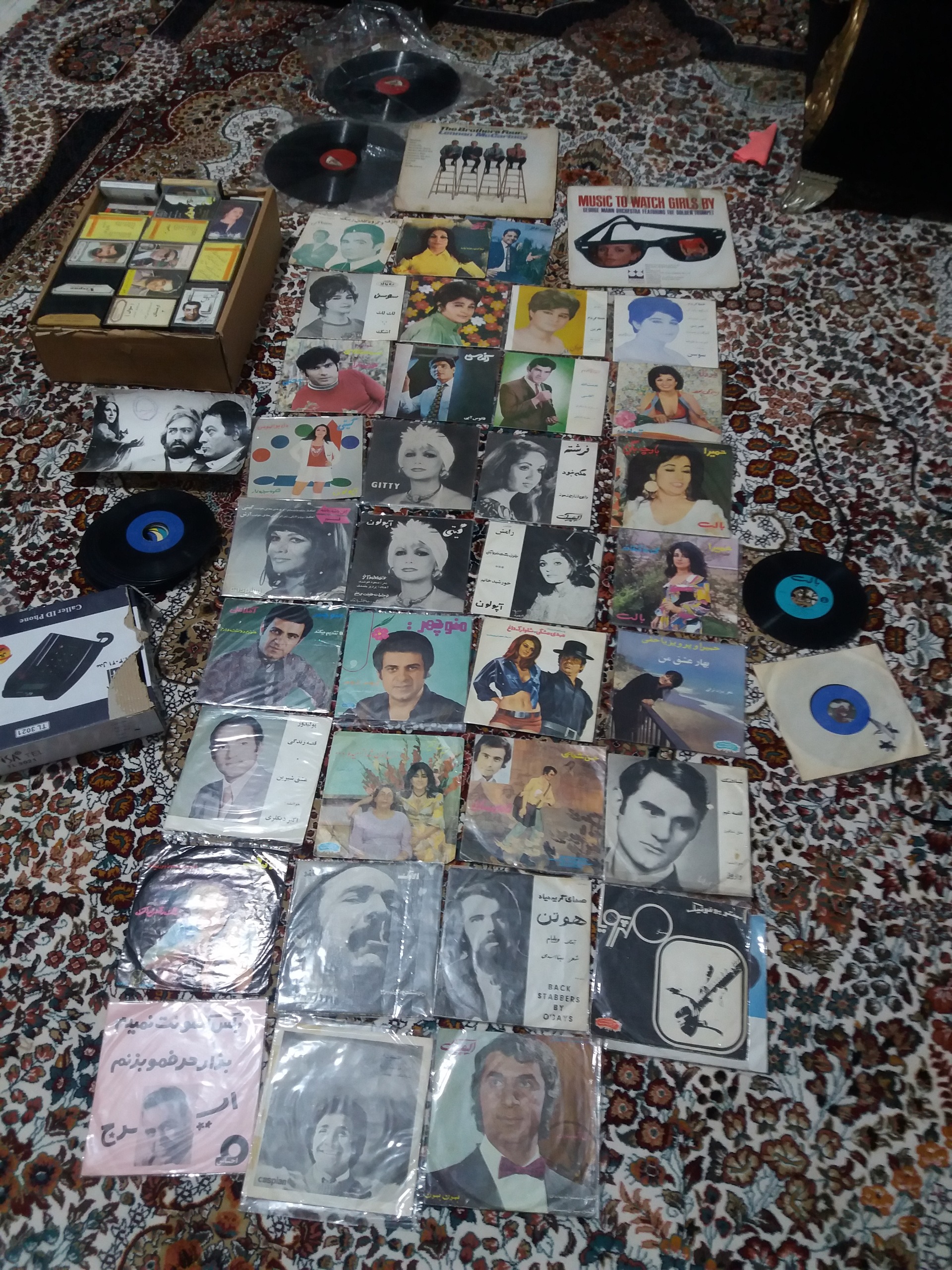 صفحه گرام صفحه گرامافون نوار کاست کلکسیونی