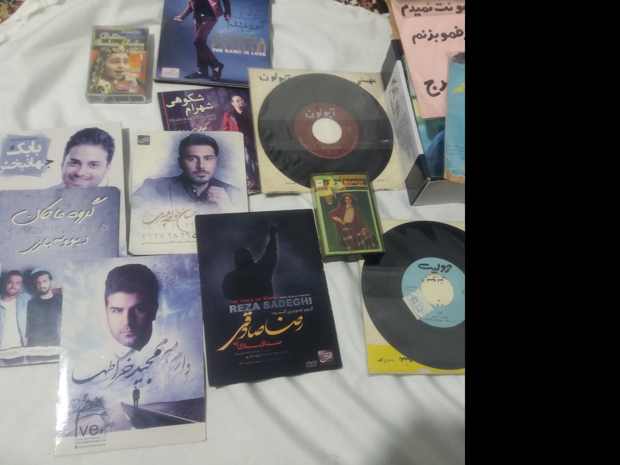 آلبوم DVD تصویری کنسرت رضا صادقی. پلمپ