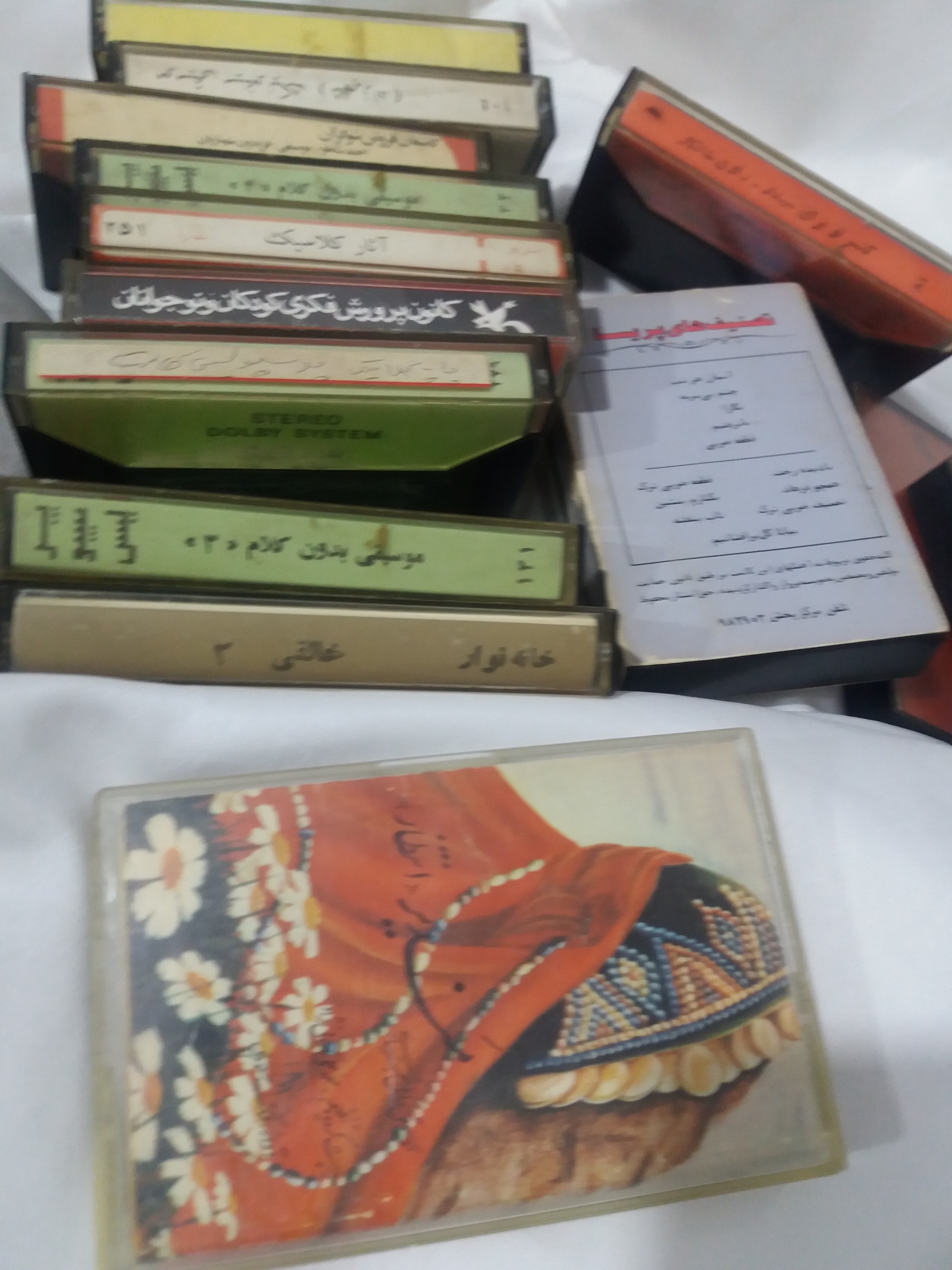 نوار کاست نوار ضبط آواز ملک مسعودی کاور دار