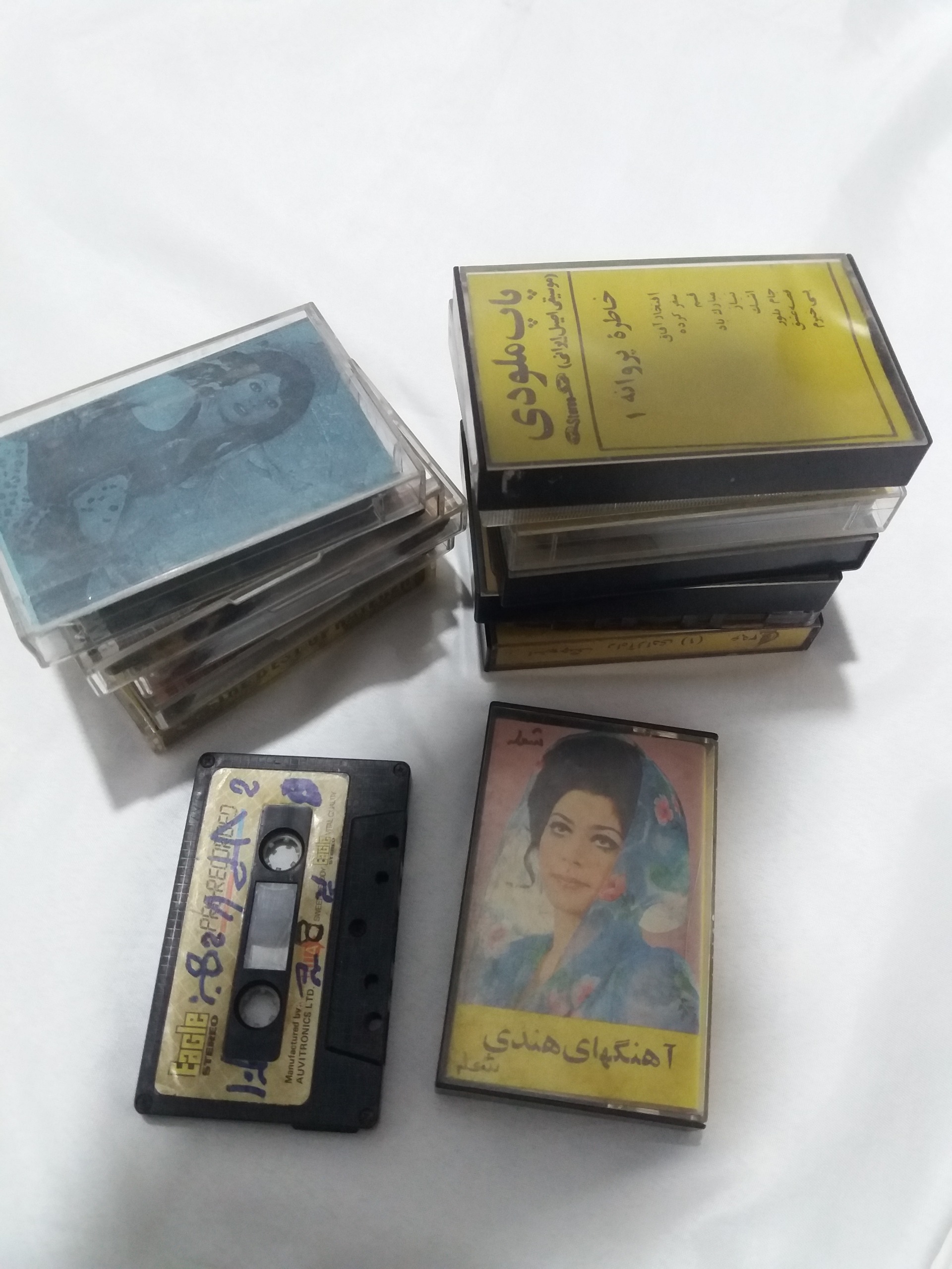 نوار کاست ضبط هندی شاد قدیمی پهلوی