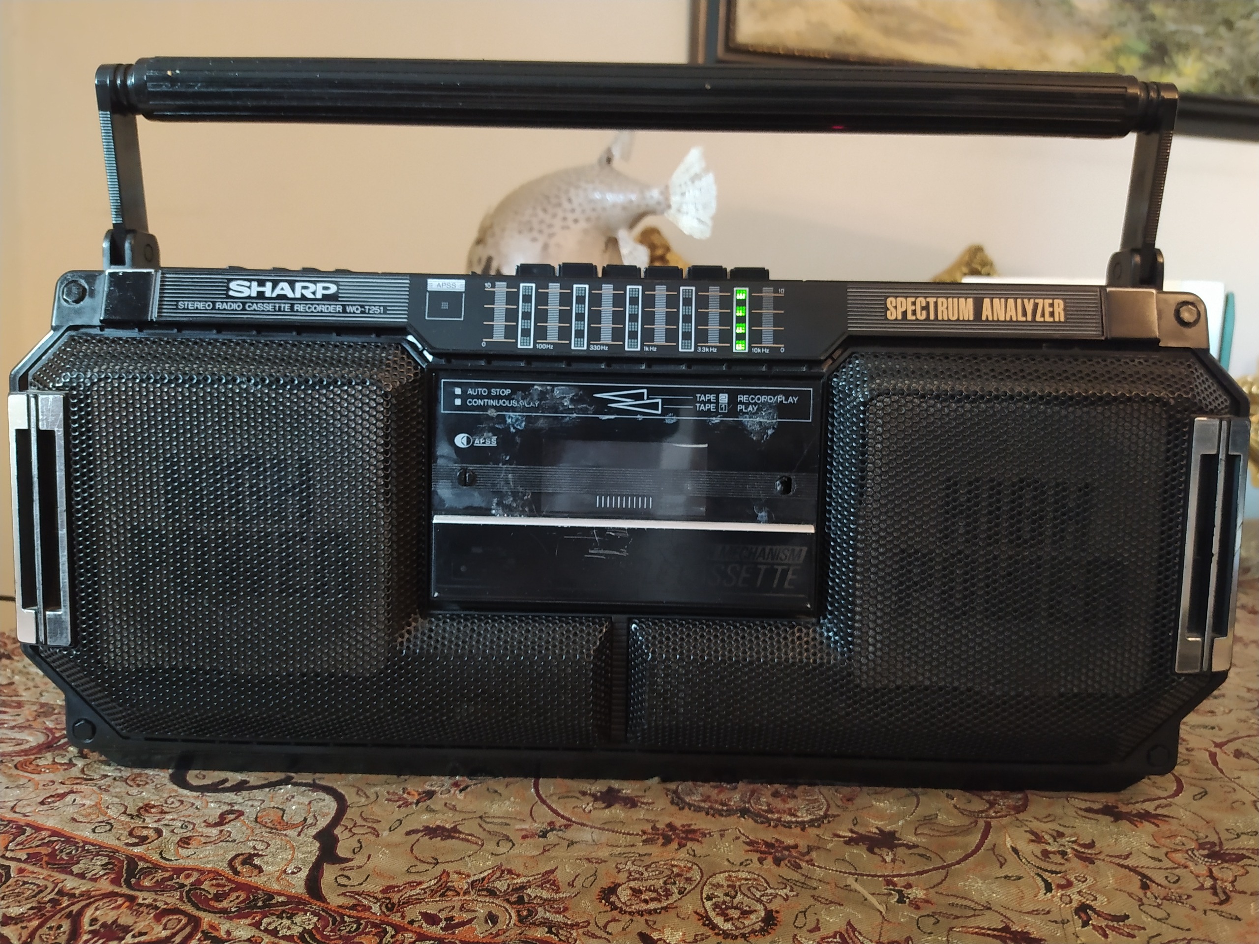 رادیو ضبط شارپ دو کاست کیفیت استثنایی