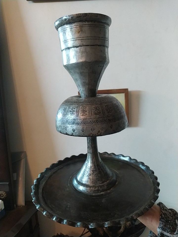 پیسوز قاجاری نقش دار عتیقه