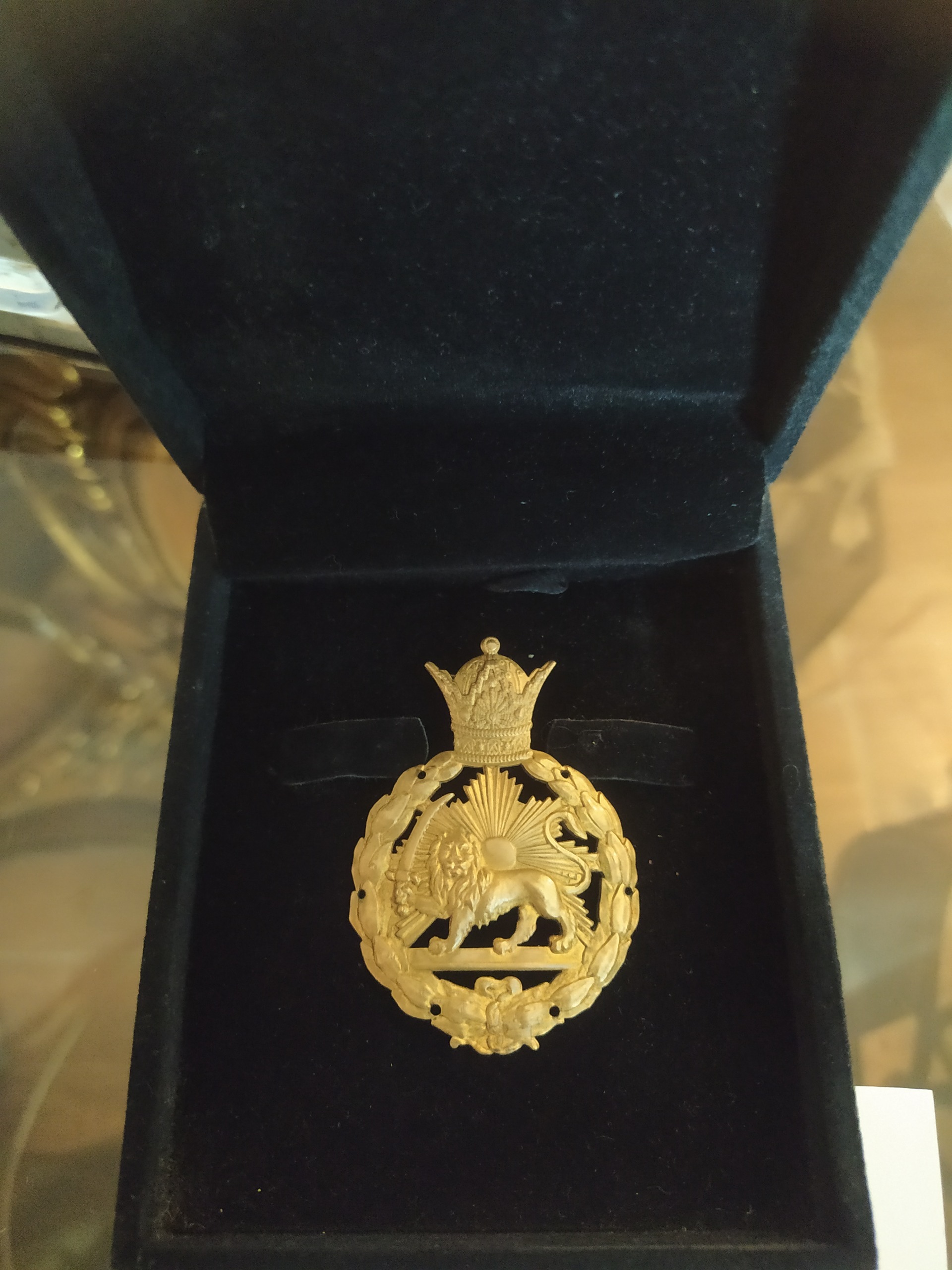 نشان ضرب یک شهربانی اوایل پهلوی دویوم انتیک