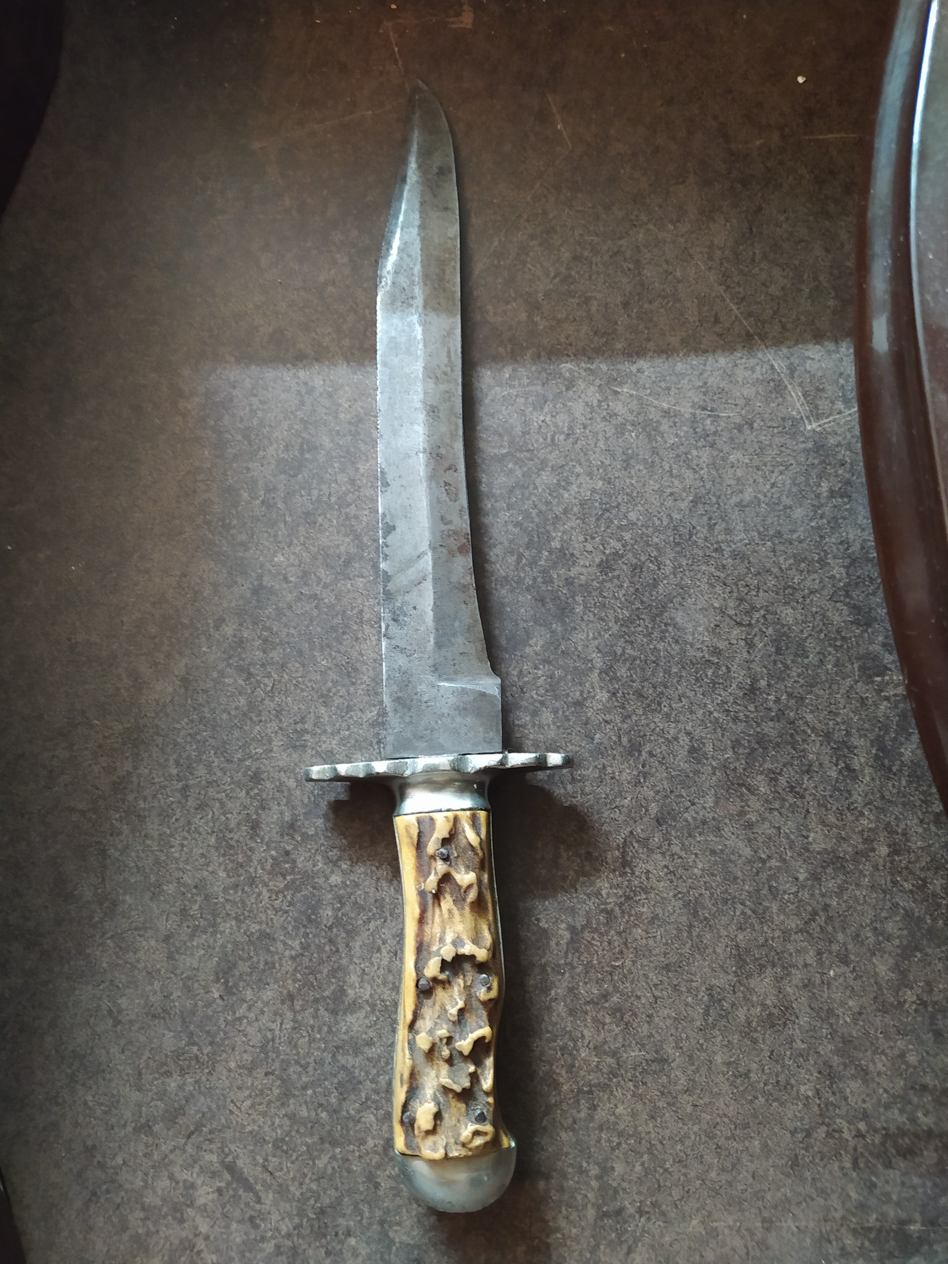 کارد شکاری زولینگن اصل قدمت 90 سال شاخ گوزن