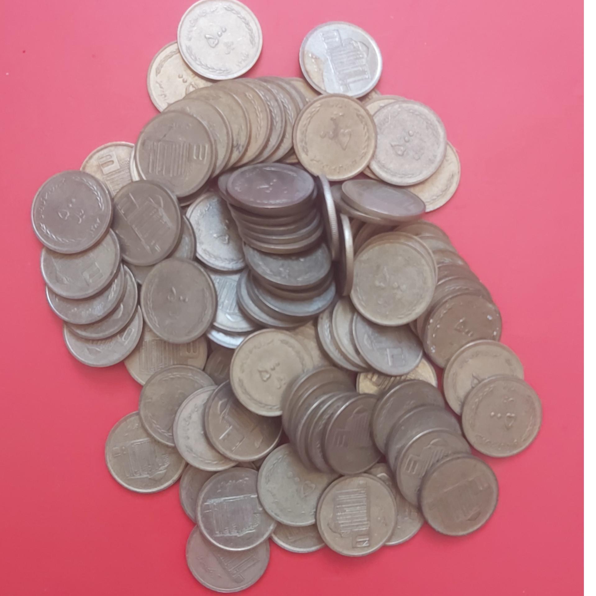 500 ریالی سعدی 100 عدد