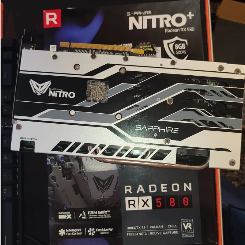 کارت گرافیک Sapphire RX 580 Nitro plus 8Gb
