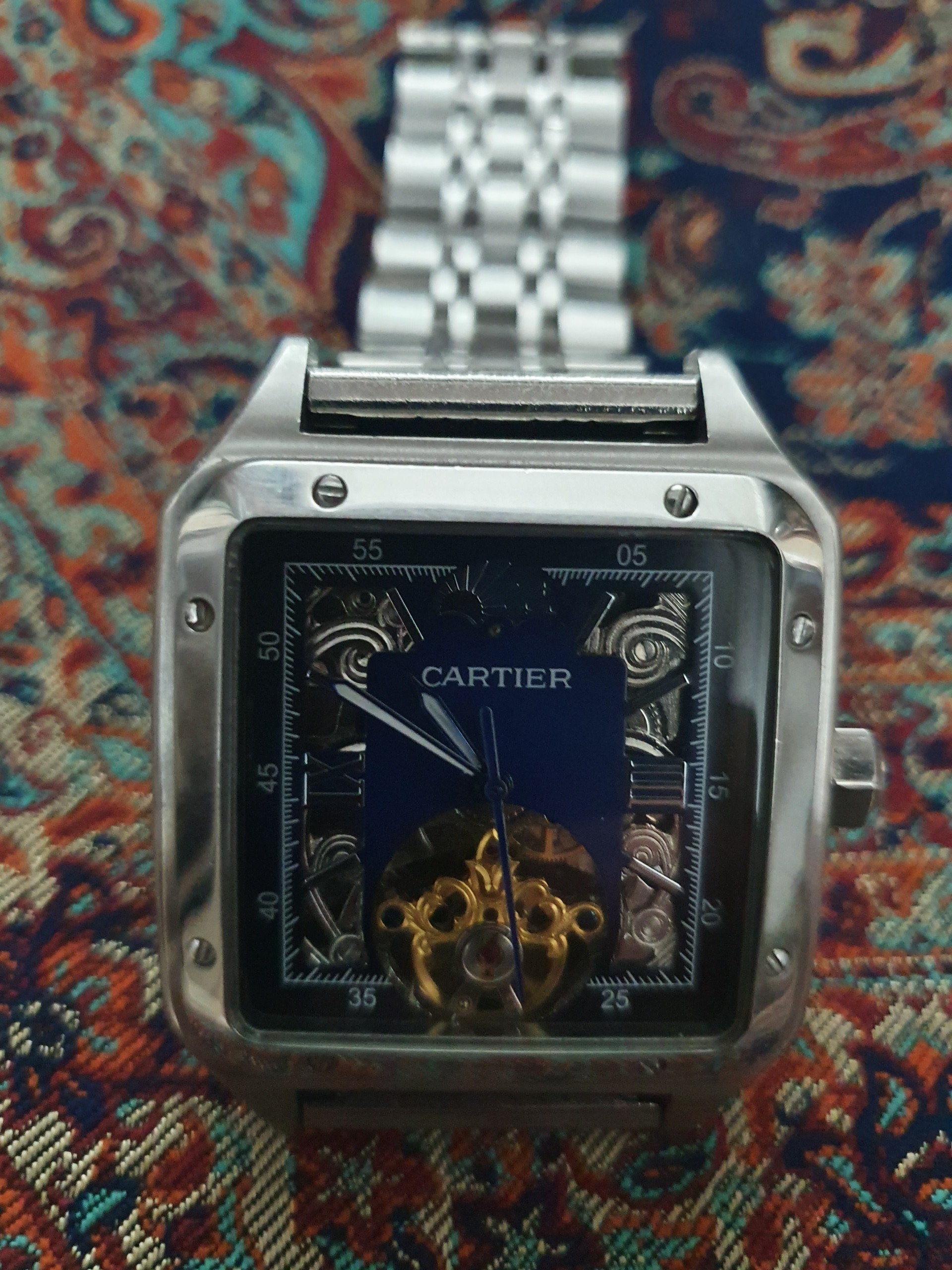 ساعت اتوماتیک کارتیر