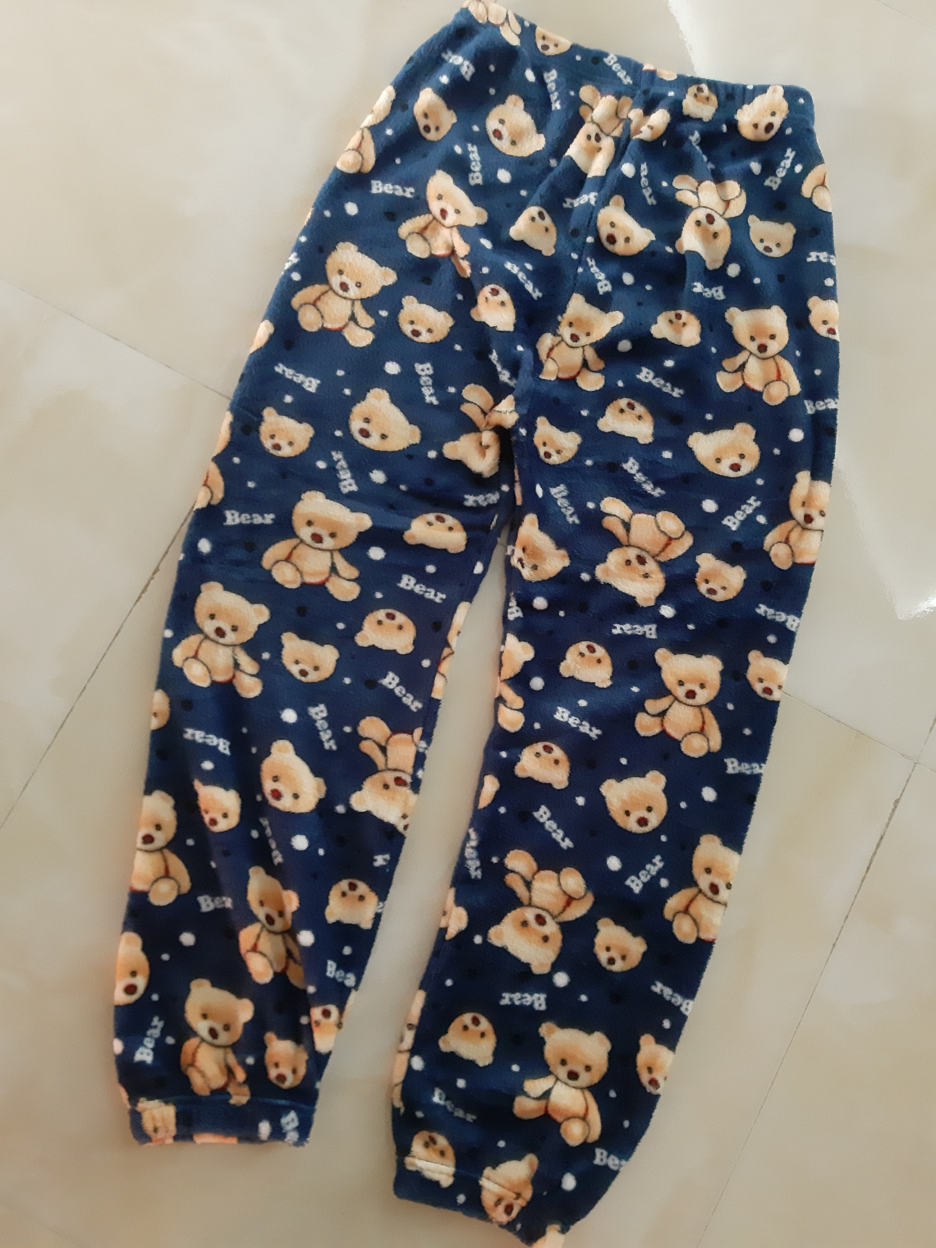 شلوار تدی عروسکی طرح خرسی وارداتی