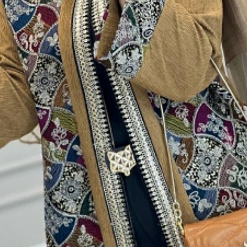 مانتو مزونی سوزندوزی