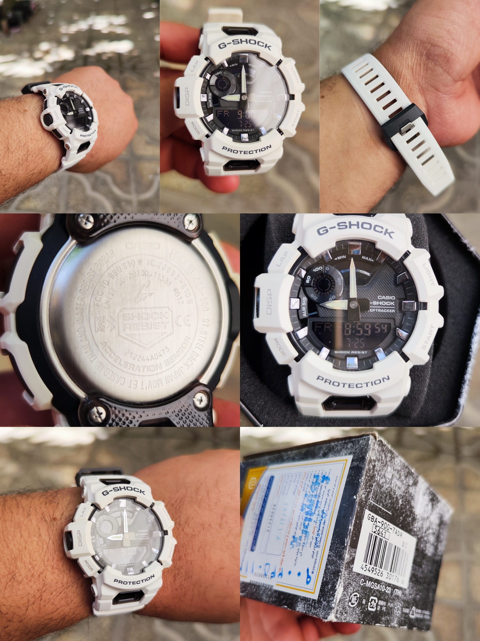 ساعت مچی در حد آکبند کاسیو جی شاک g shock gba900