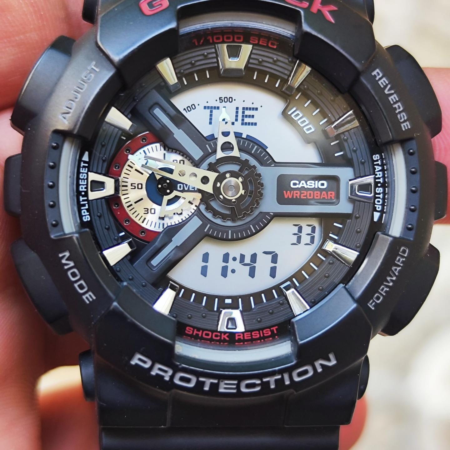 ساعت اورجینال کاسیو جیشاک casio g shock ga110