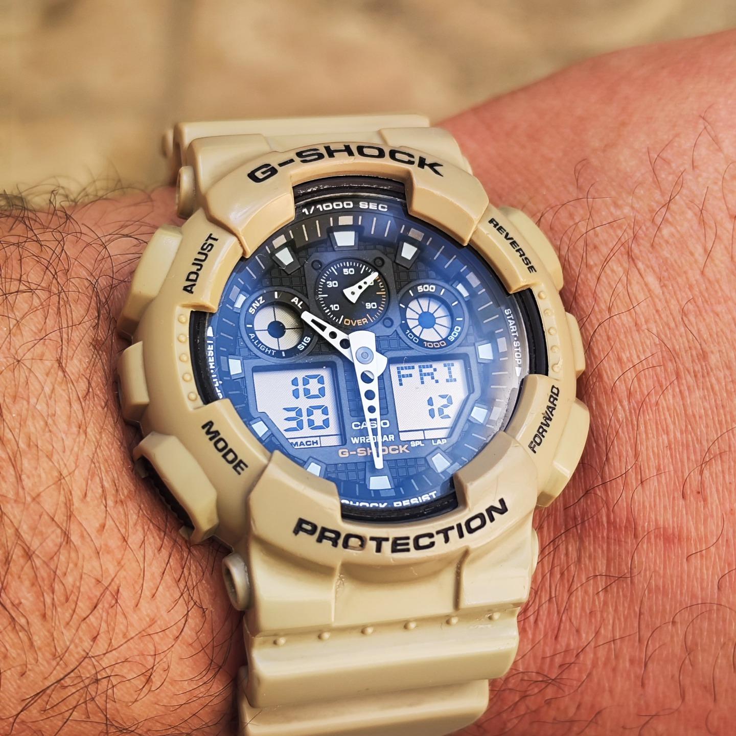 ساعت اورجیناله کاسیو جیشاک casio g shock ga110