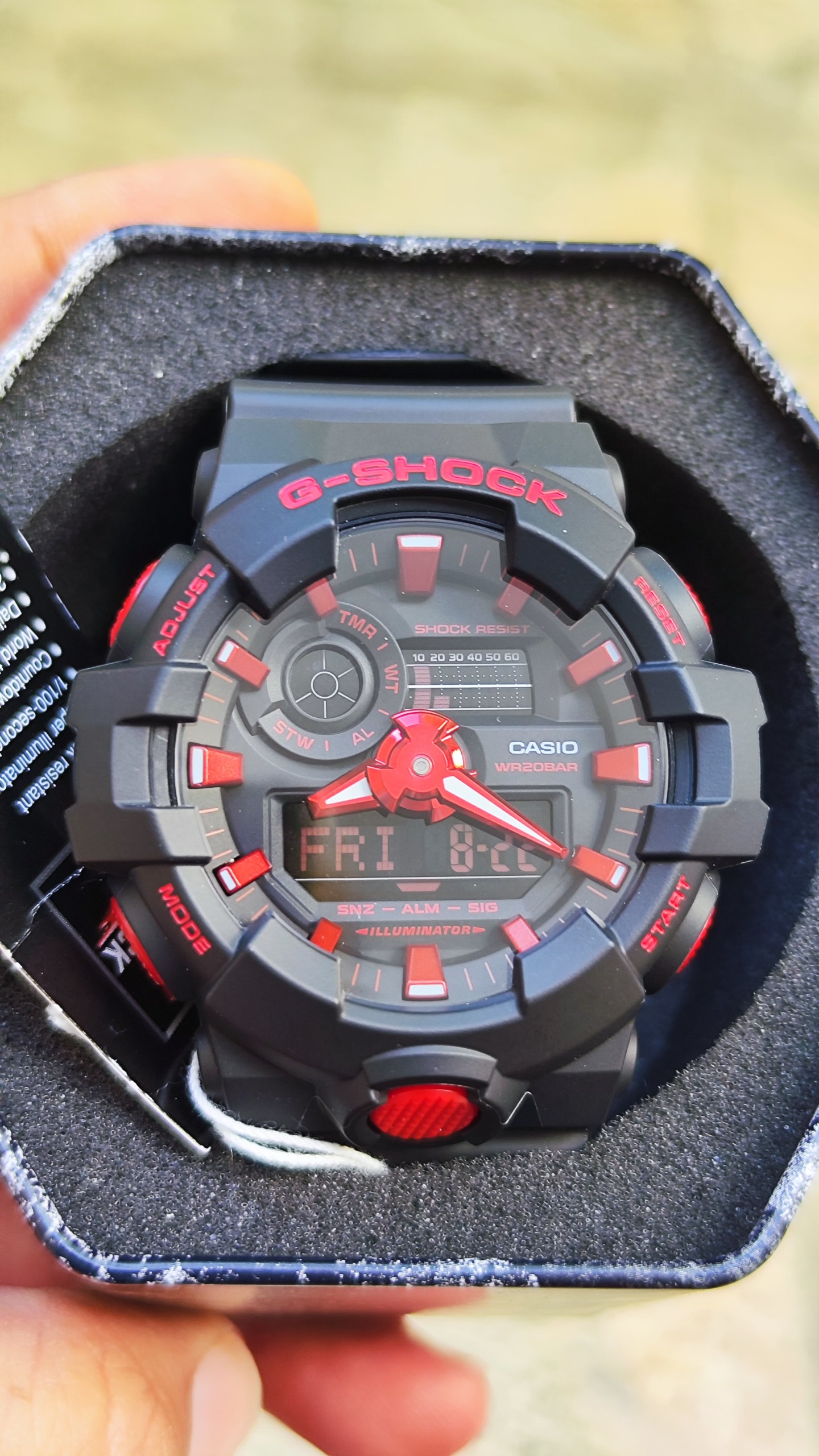 ساعت مچی کاسیو جی شاک casio g-shock GA-700-BNR