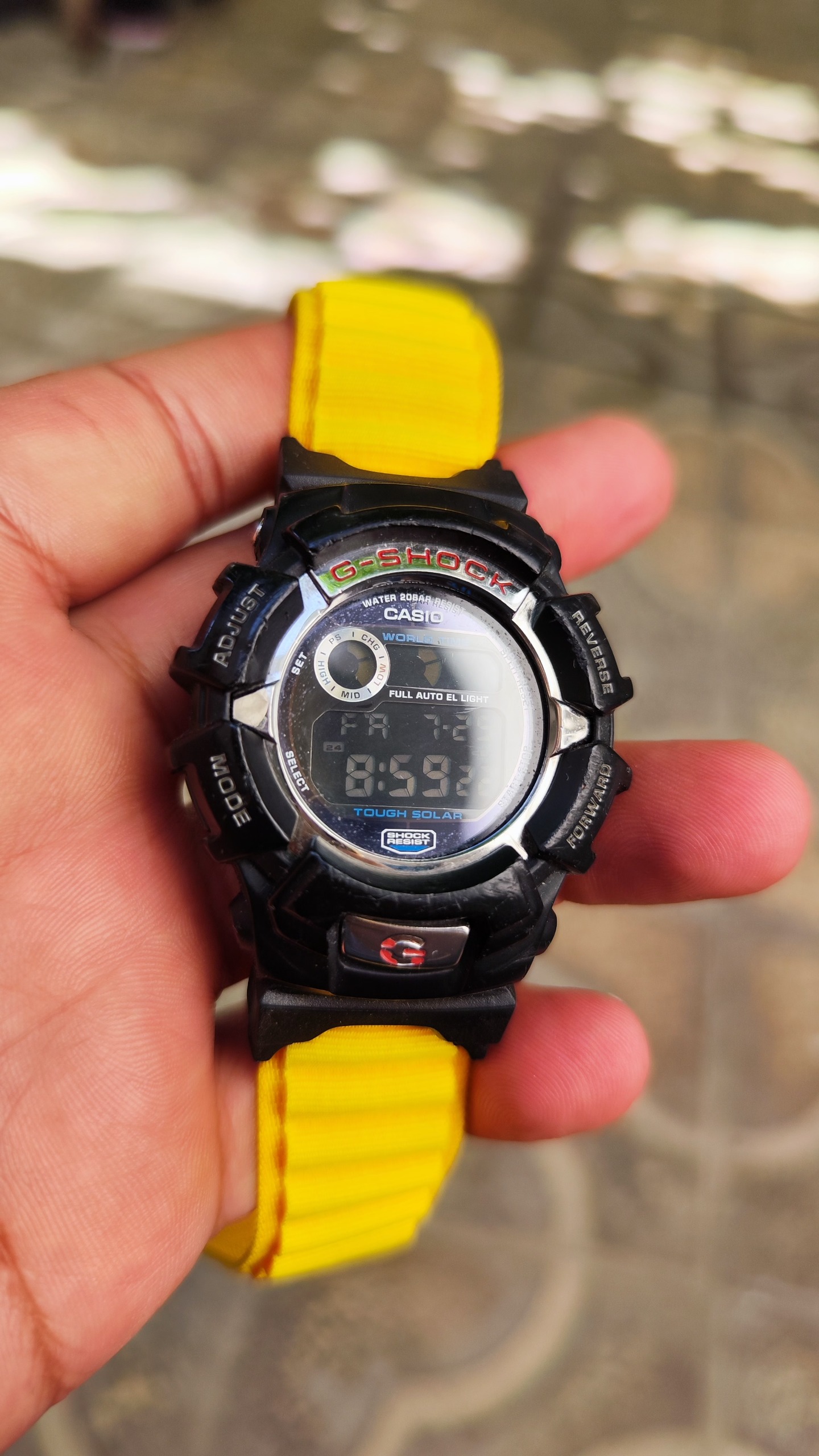 ساعت کاسیو سولار جی شاک اورجینال CASIO G2310R