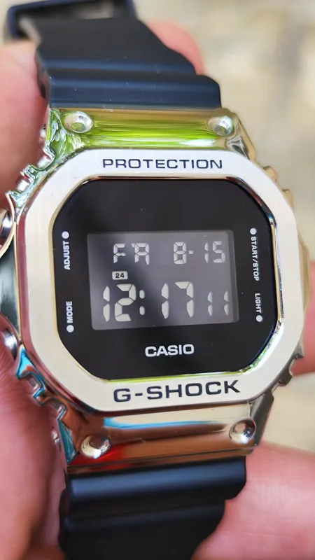 ساعت مچی لاکچری کاسیو جی شاک casio GM-5600