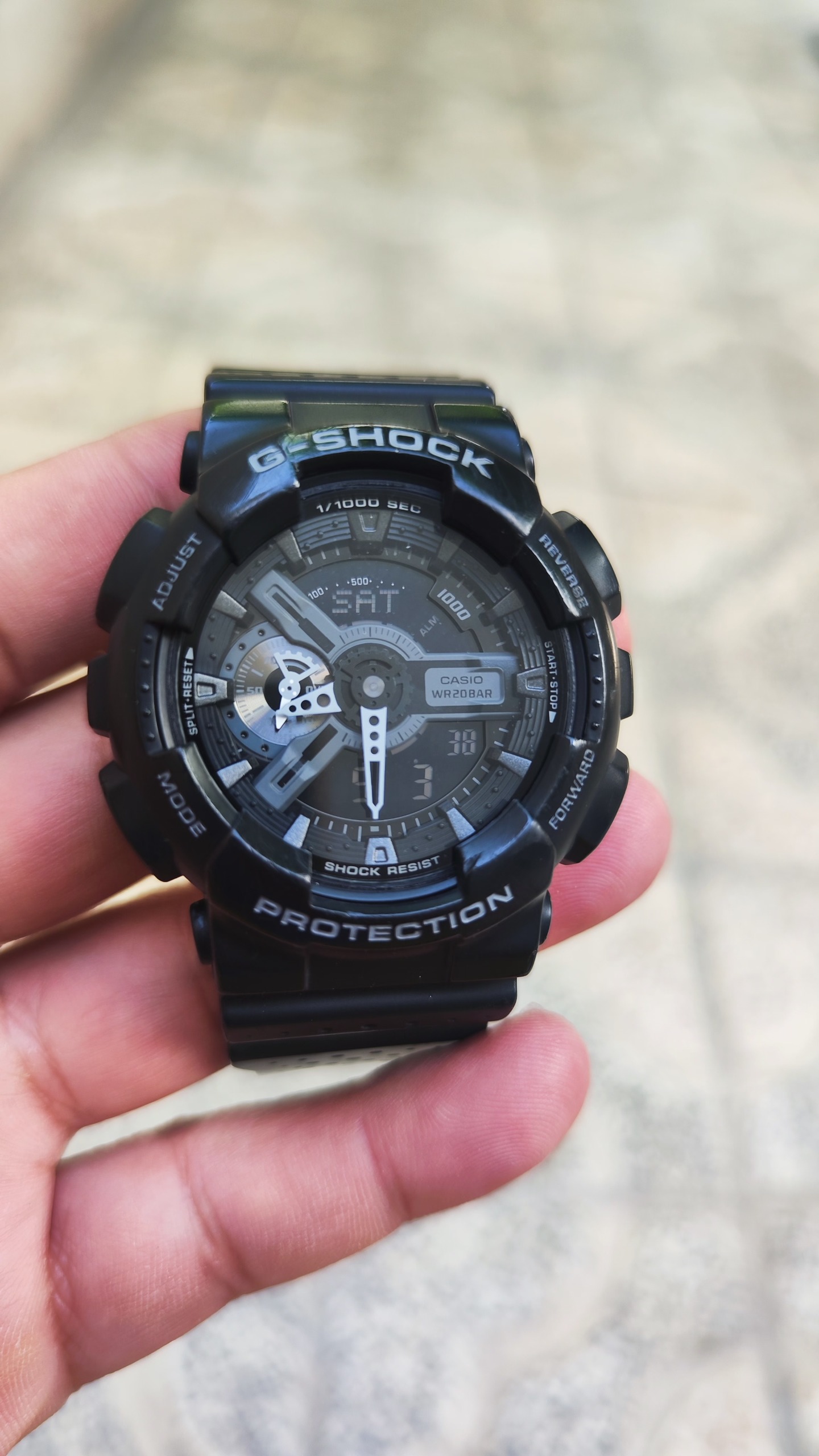 ساعت کاسیو اصله جیشاک casio g shock ga110