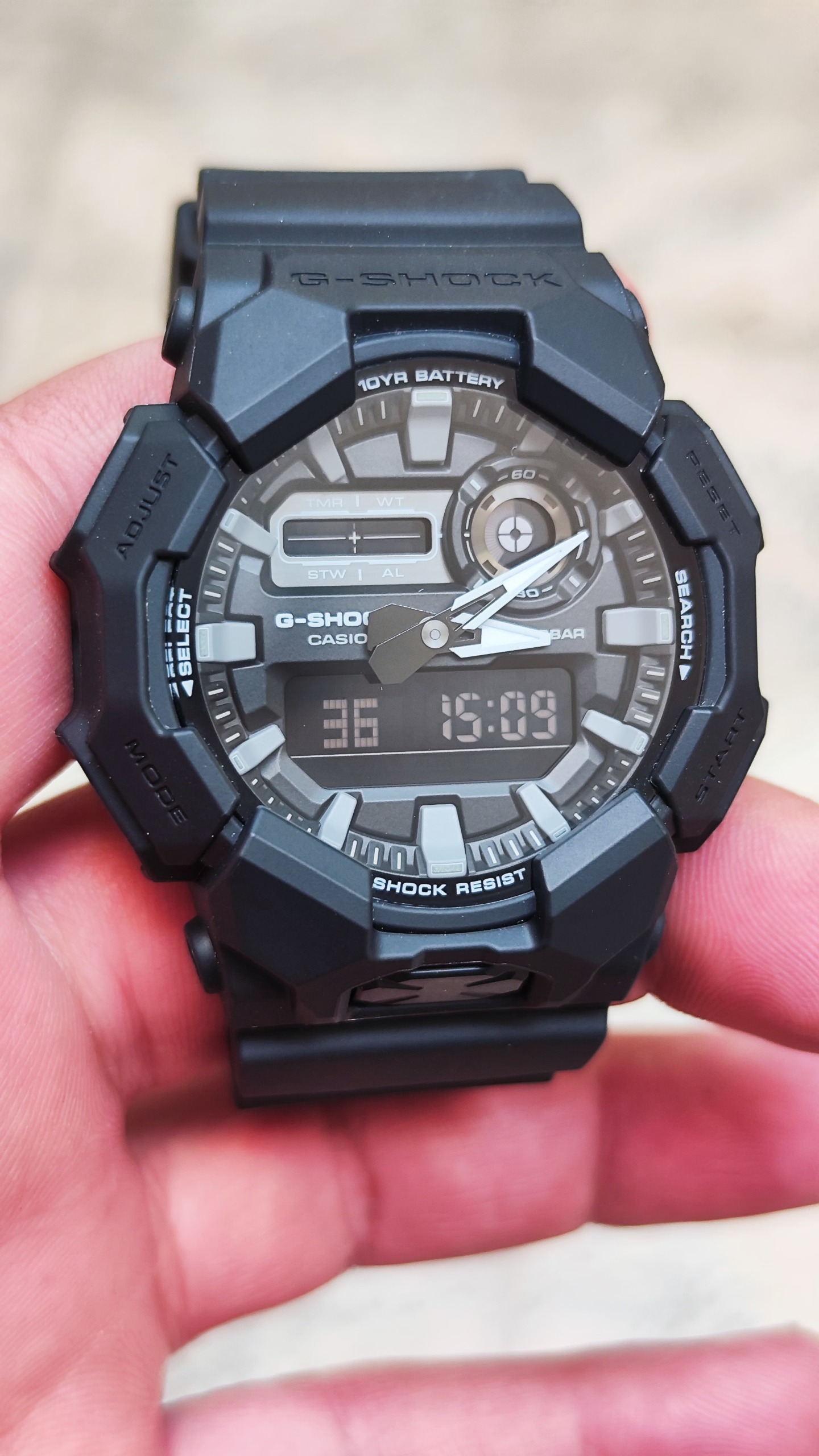 ساعت کاسیو جیشاک رفرنس CASIO gshock GA-010