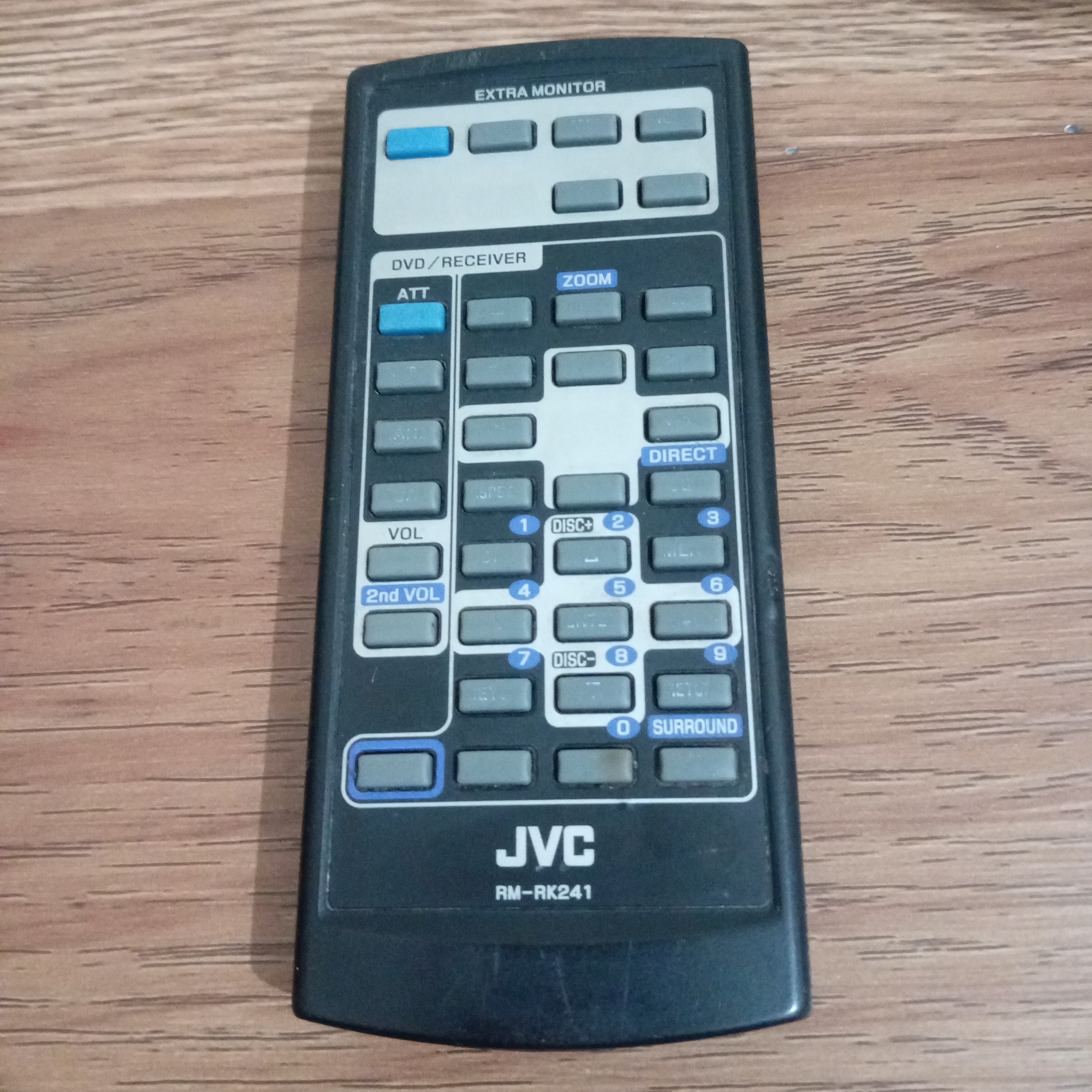 ریموت کنترل jvc