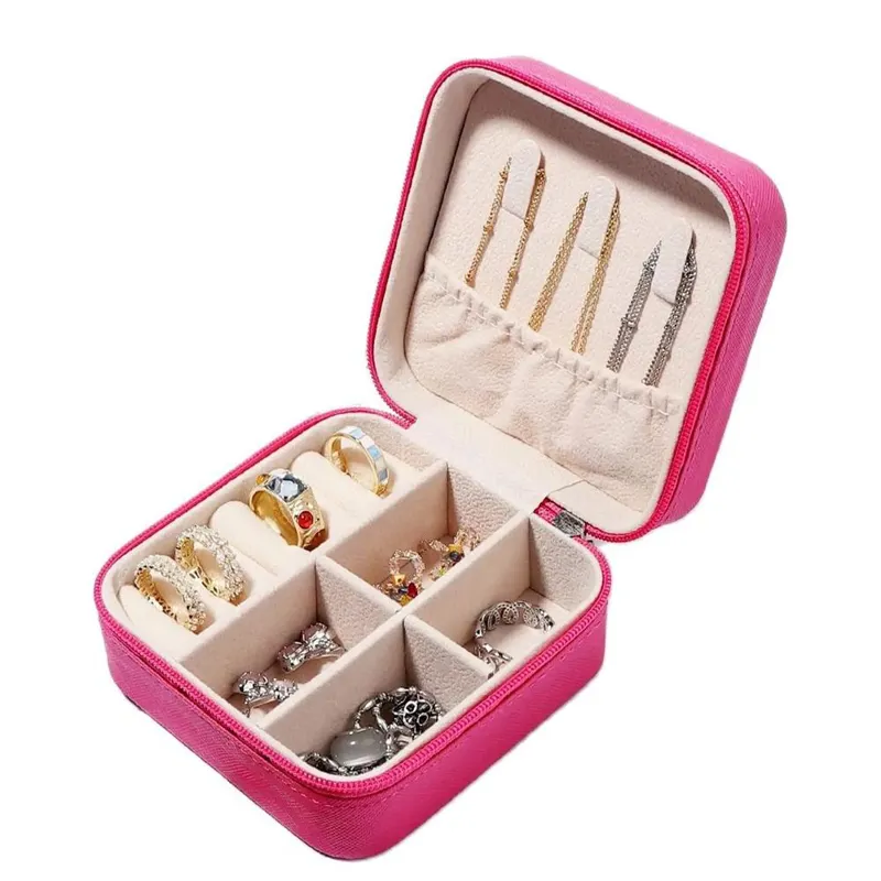 جعبه جواهرات زیپ دار لوکس