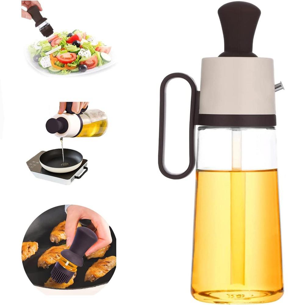 بطری و فرچه روغن ریز دوکاره