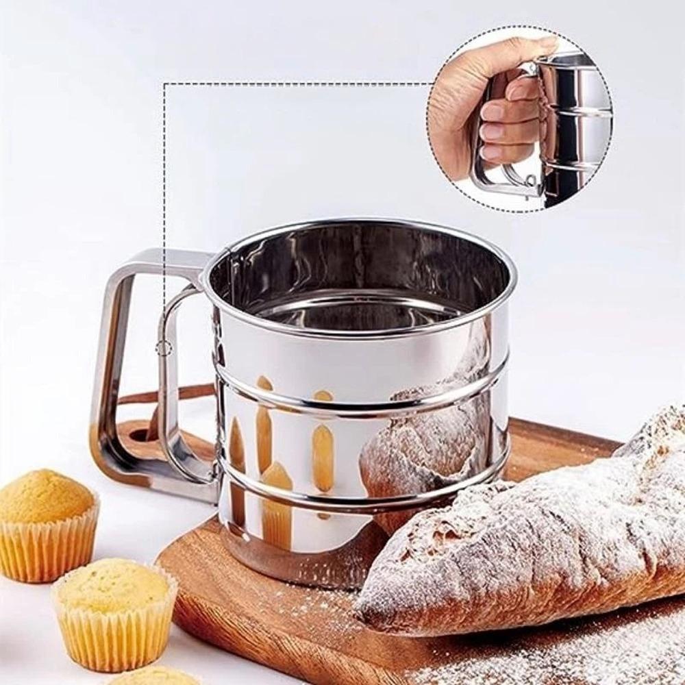 الک دسته دار استیل چرخشی