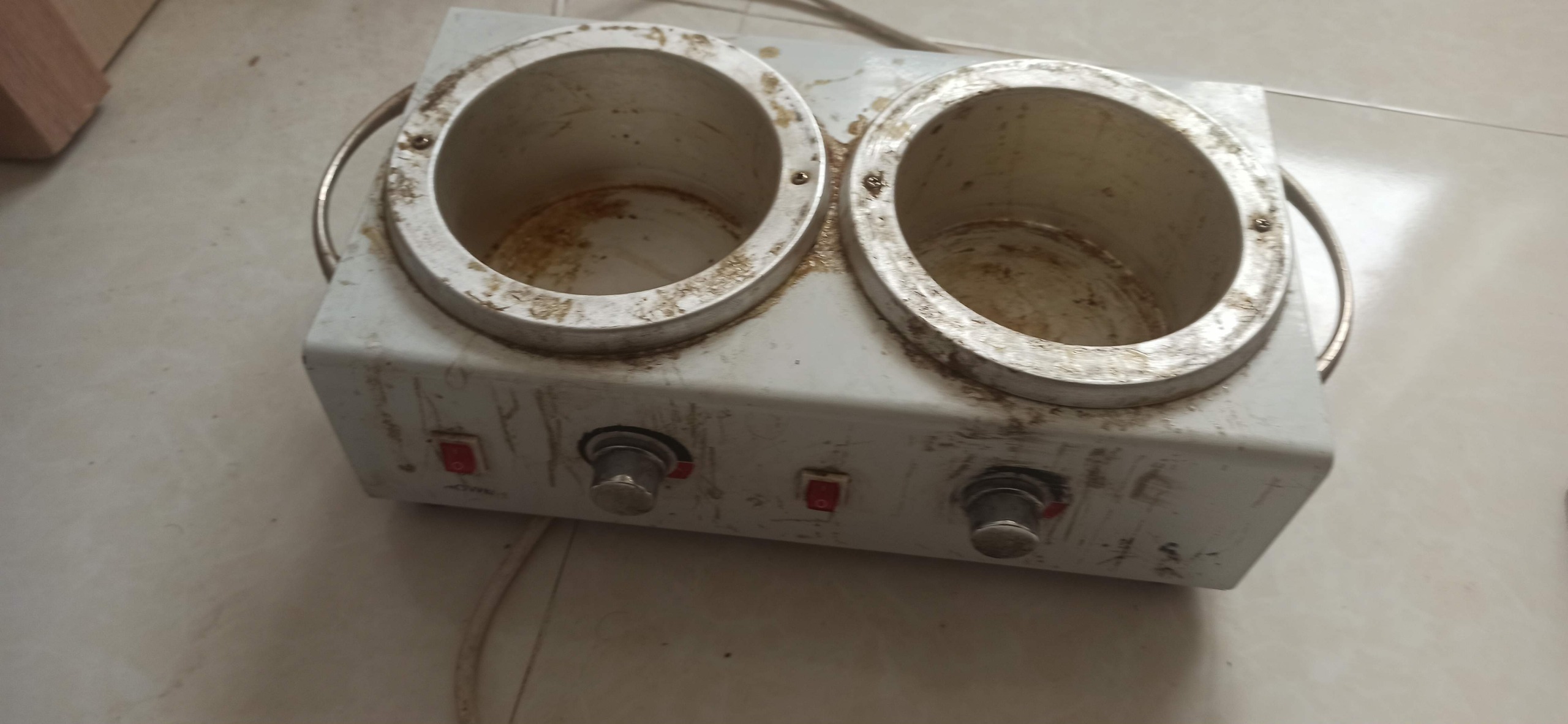 دستگاه وکس گرم کن شمع و وکس دوقالبه