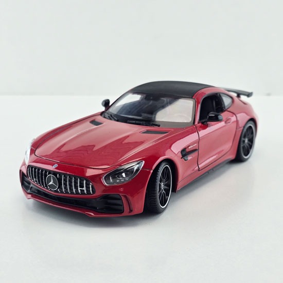 ماکت مرسدس بنز AMG GTR RV زرشکی ویلی WELLY