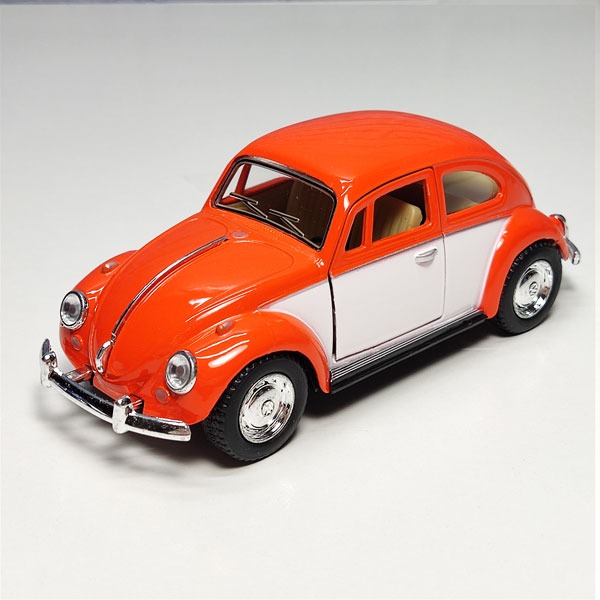 ماکت فولکس بیتل 1967 نارنجی کینزمارت kinsmart